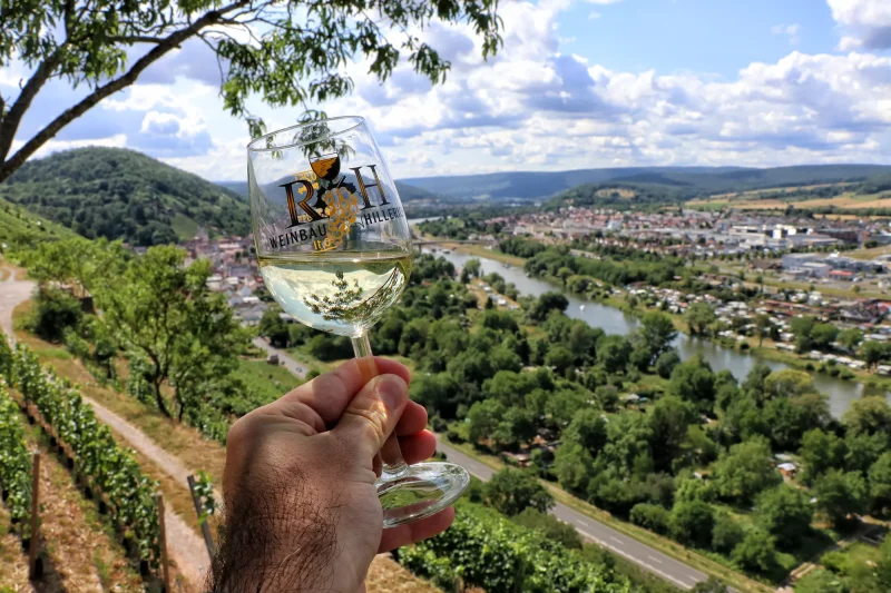 Fränkischer Rotwein Wanderweg, Churfranken, Duitsland