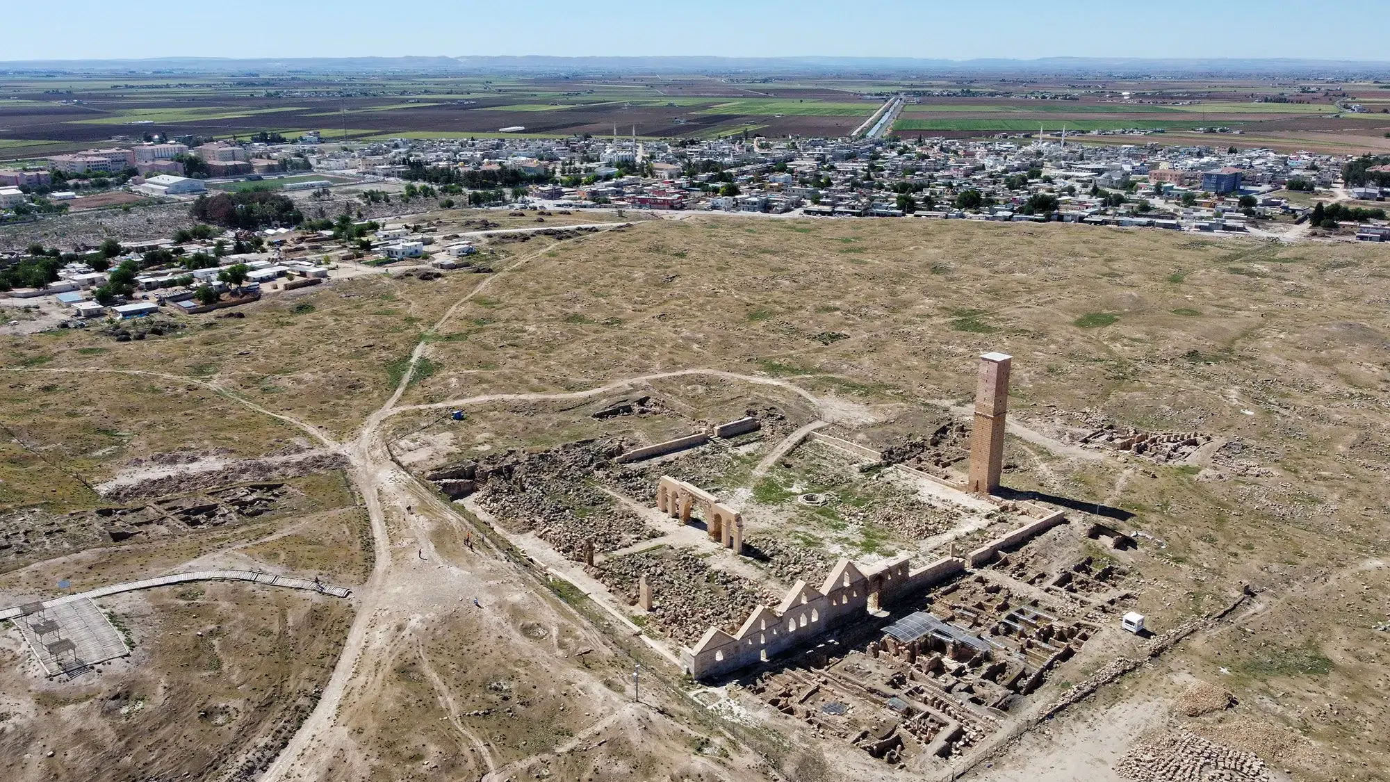 Harran, Turkije - universiteit en moskee