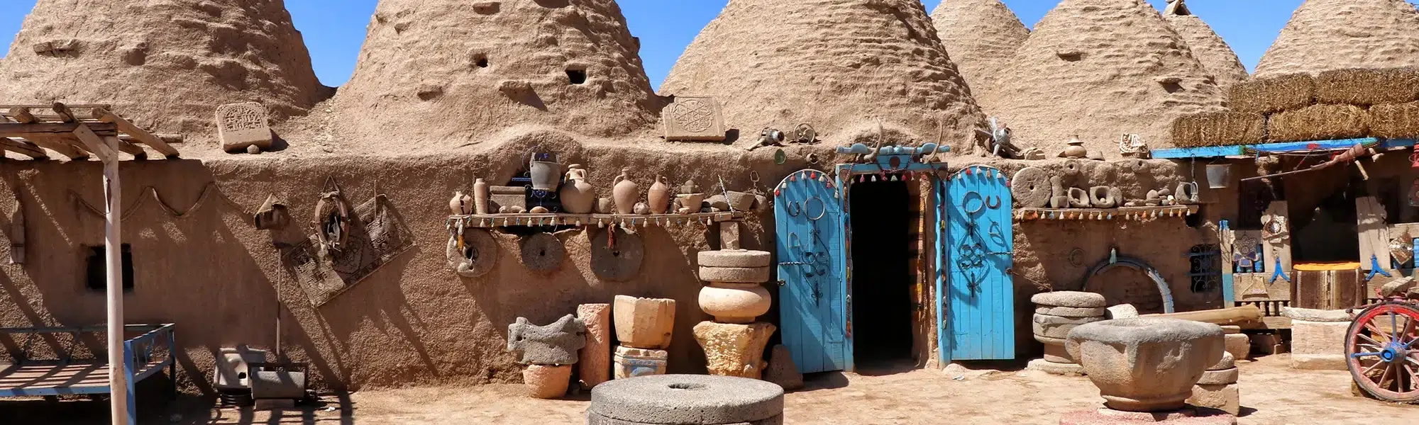 Harran, Turkije - Bijenkorfhuisjes