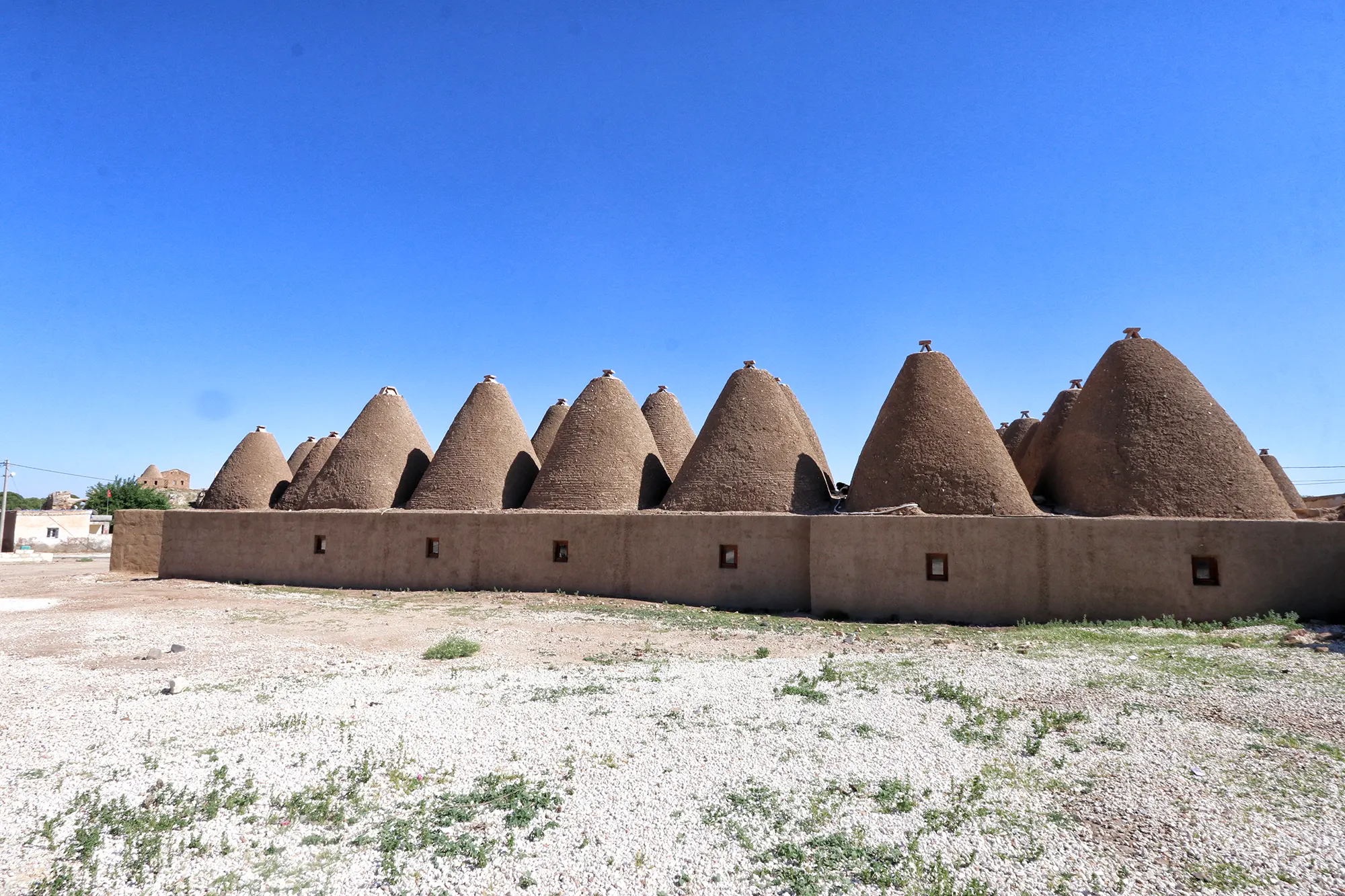 Harran, Turkije - Bijenkorfhuisjes