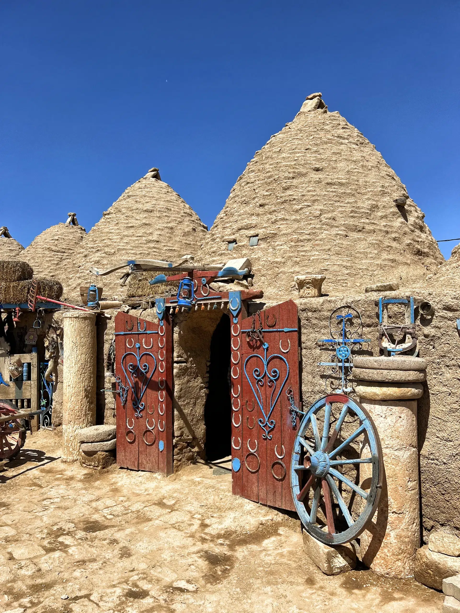 Harran, Turkije - Bijenkorfhuisjes