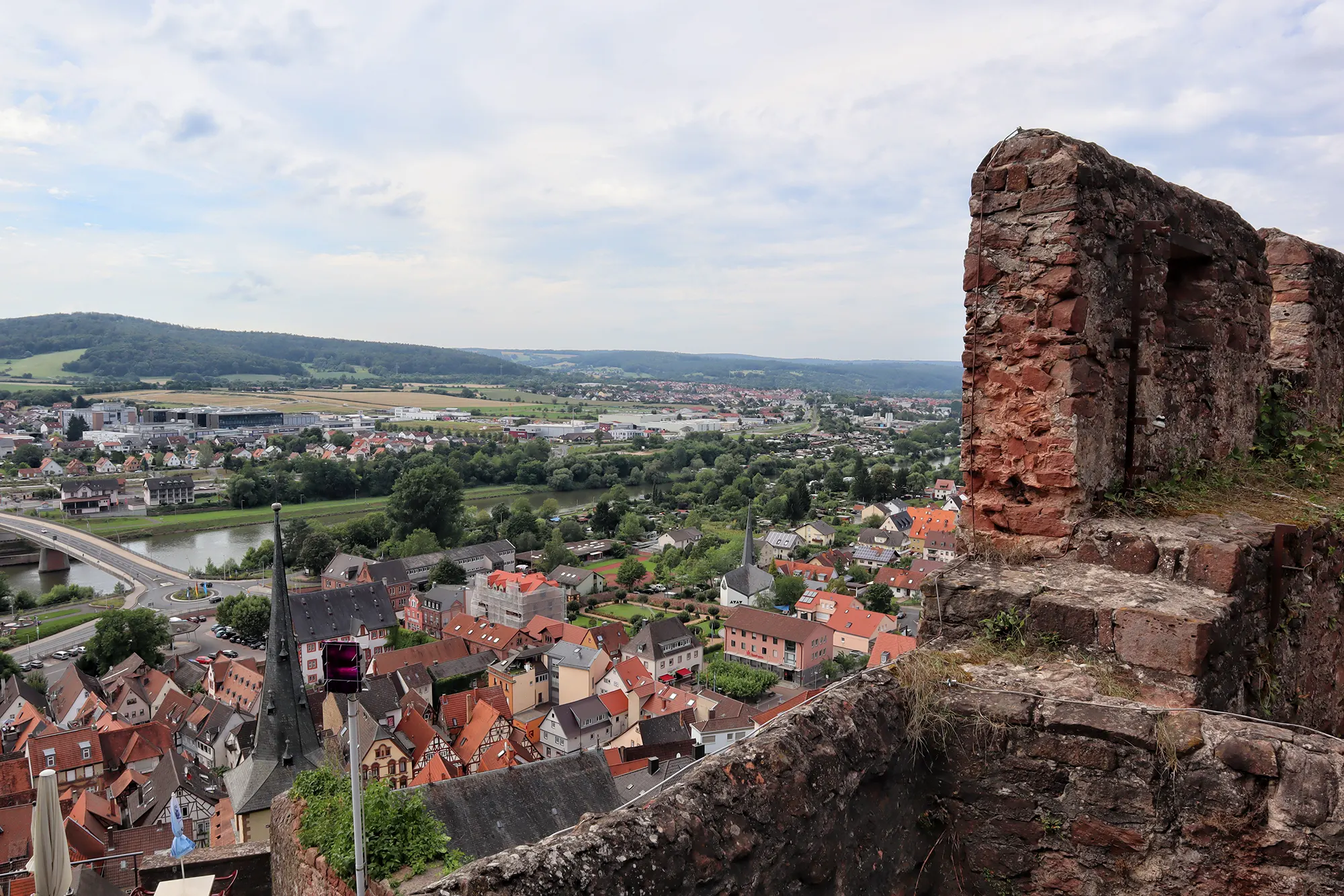 Miltenberg, Duitsland - Clingenburg