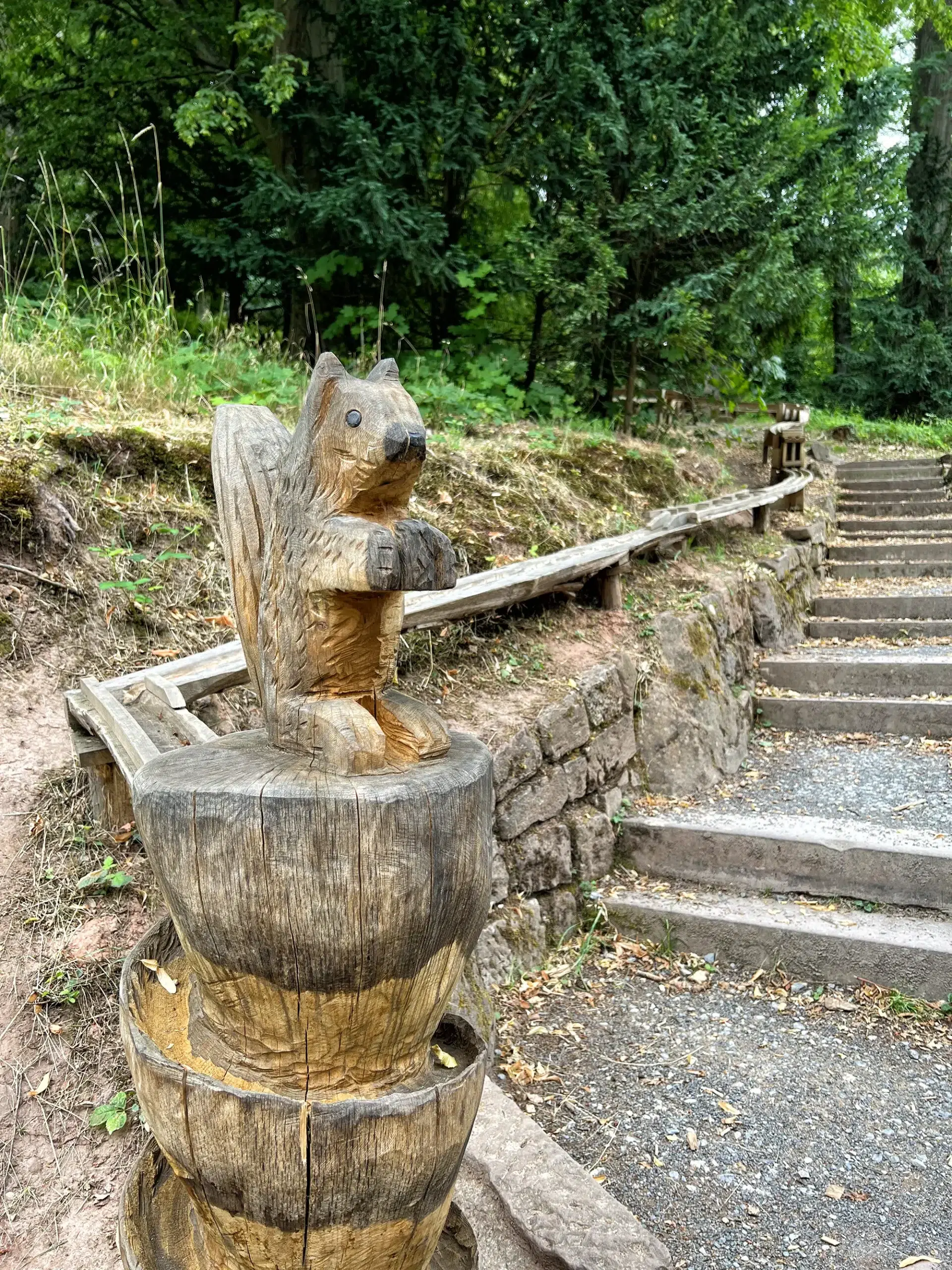 Miltenberg, Duitsland - Holzkugelbahn