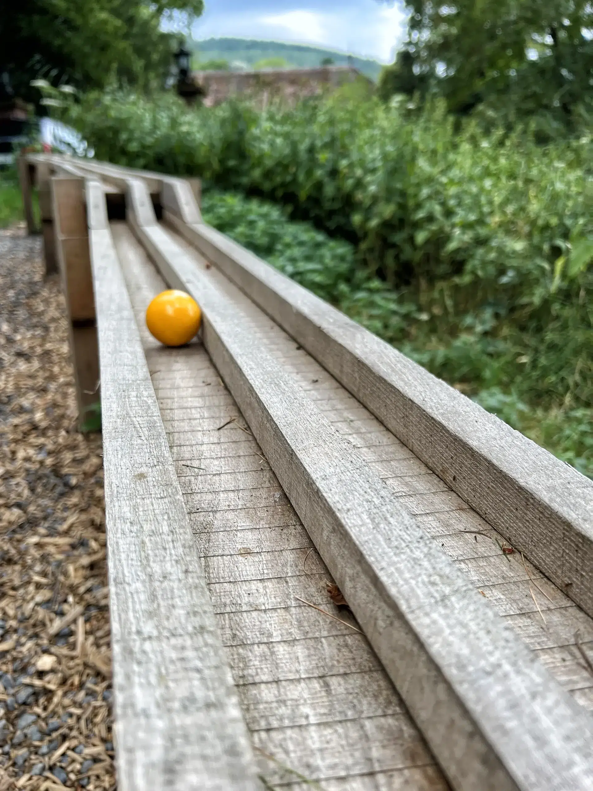 Miltenberg, Duitsland - Holzkugelbahn