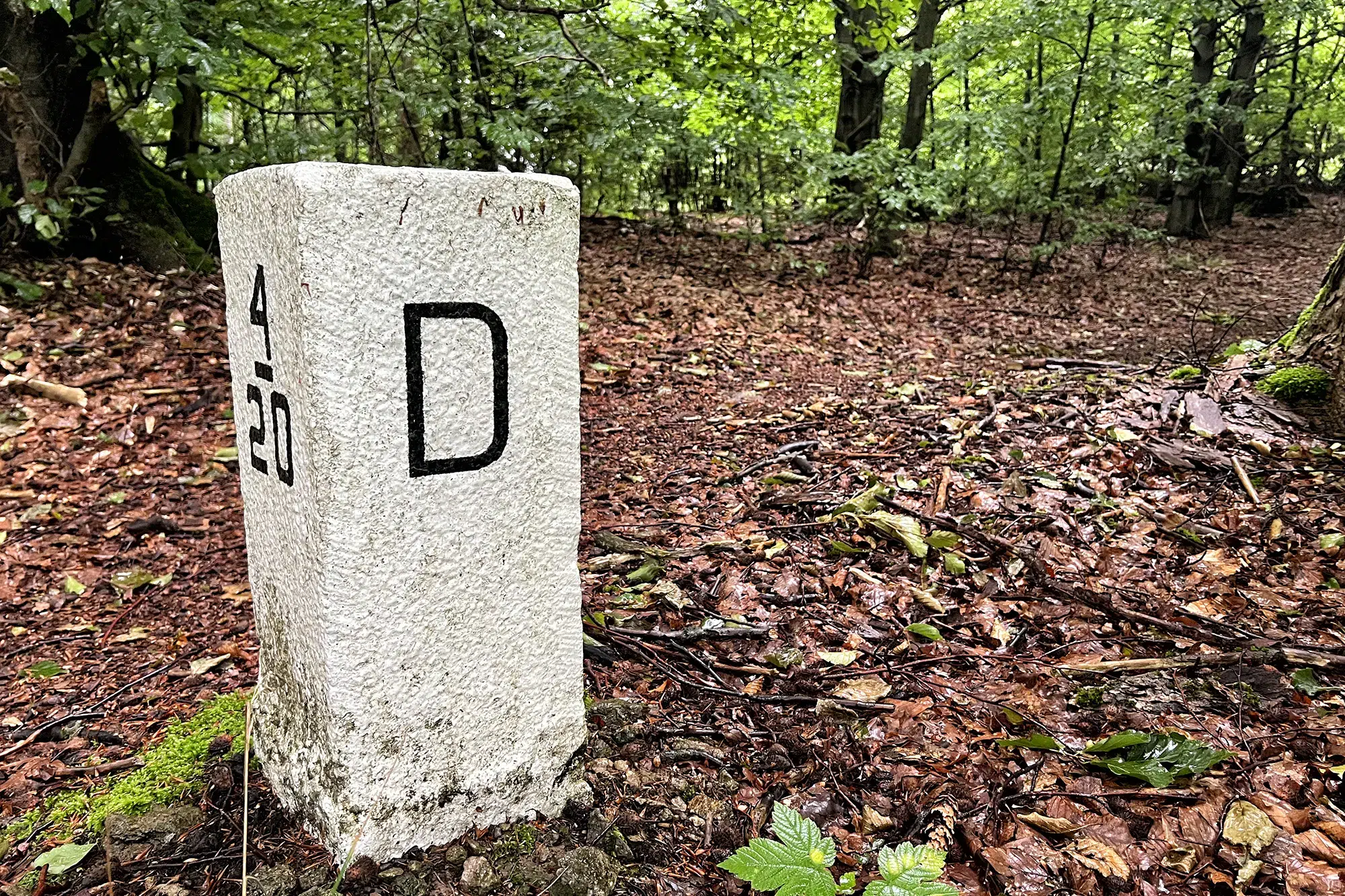 Oberlausitzer Bergweg, Duitsland - Duits-Tsjechische grens