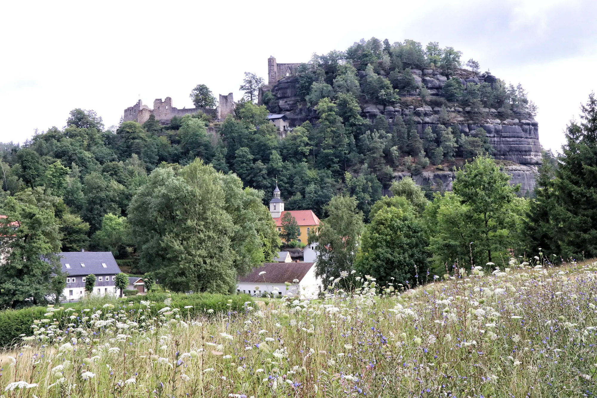 Oberlausitzer Bergweg, Duitsland - Kurort Oybin