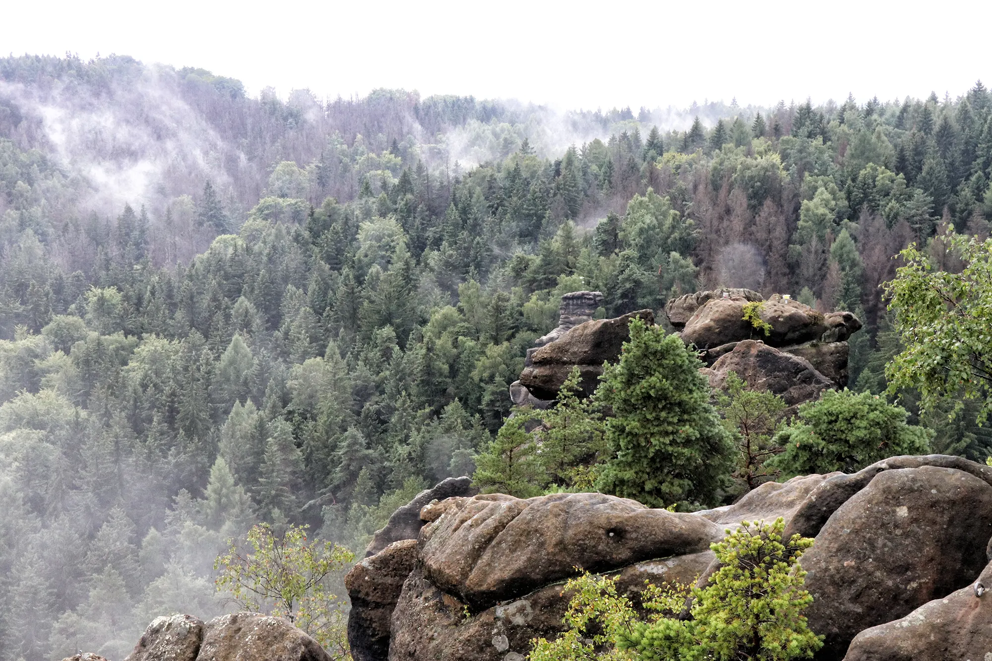 Oberlausitzer Bergweg, Duitsland - Nonnenfelsen