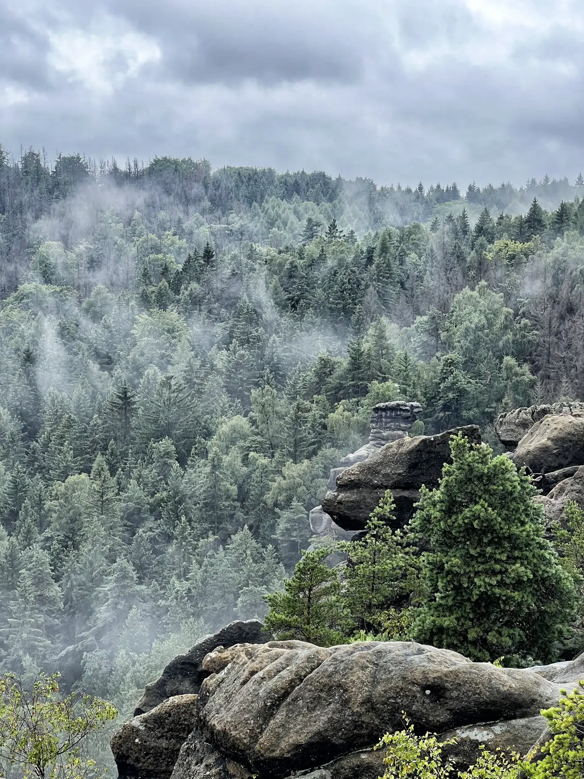 Oberlausitzer Bergweg, Duitsland - Nonnenfelsen