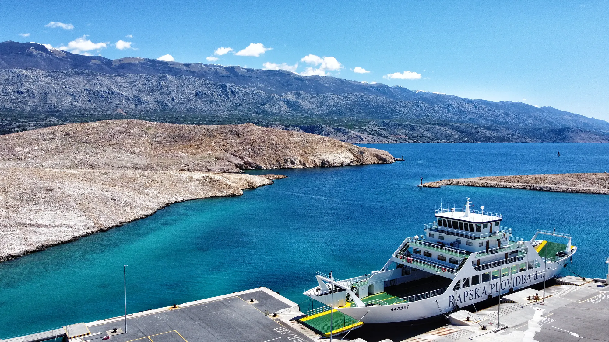 Eiland Rab, Kroatië - Ferry