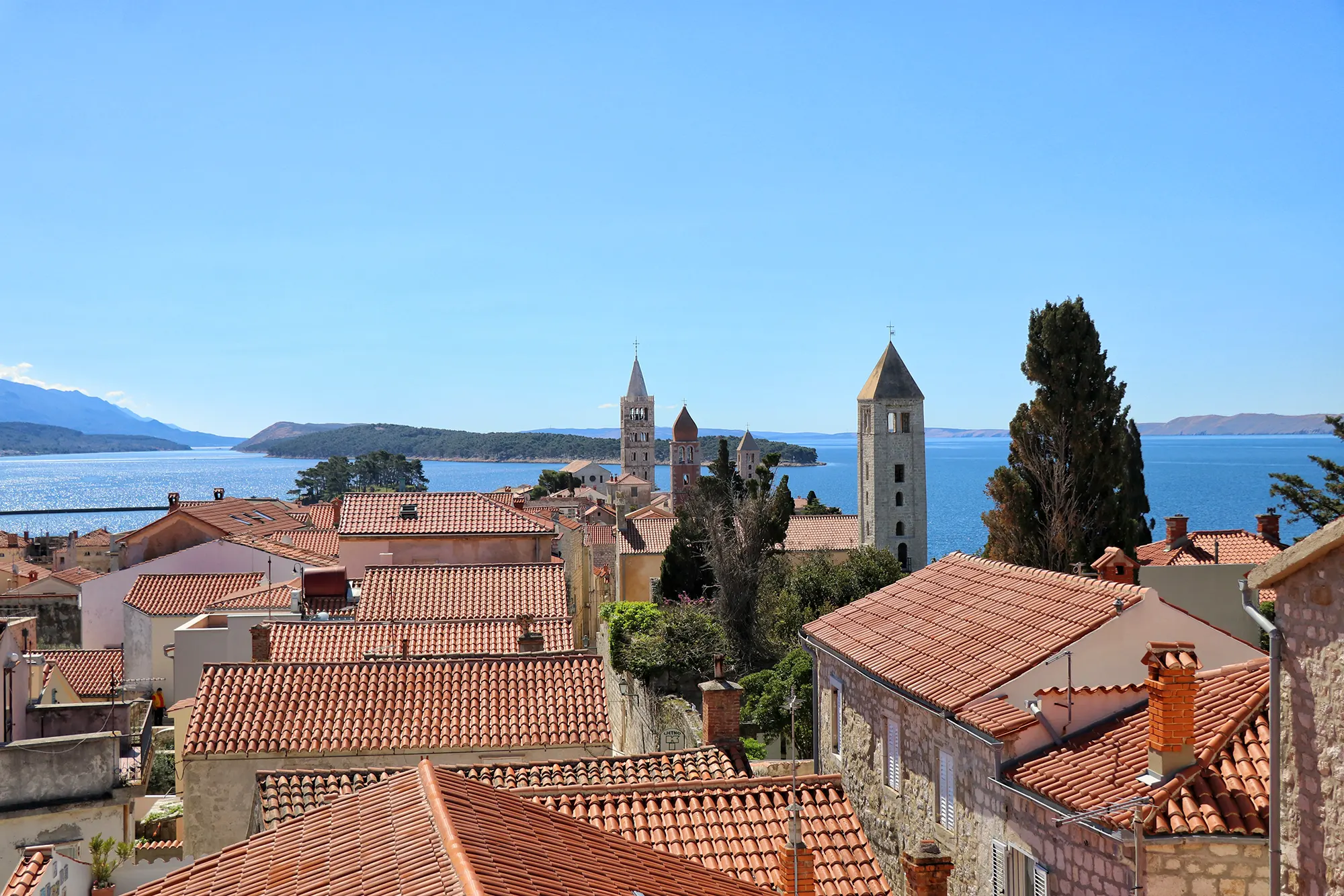 Eiland Rab, Kroatië - Rab Stad