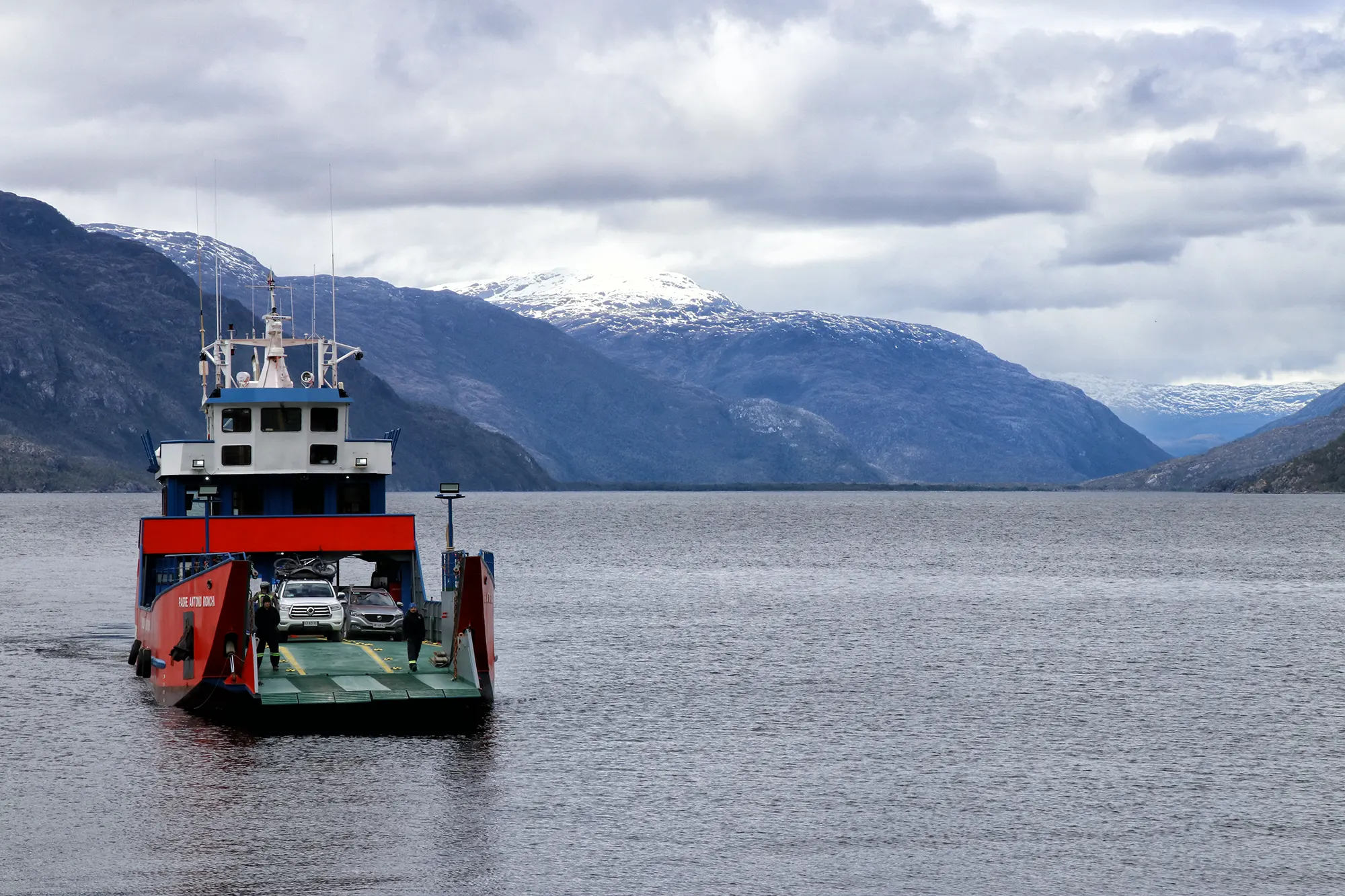 Carretera Austral, Chili - Ferry naar Villa O'Higgins