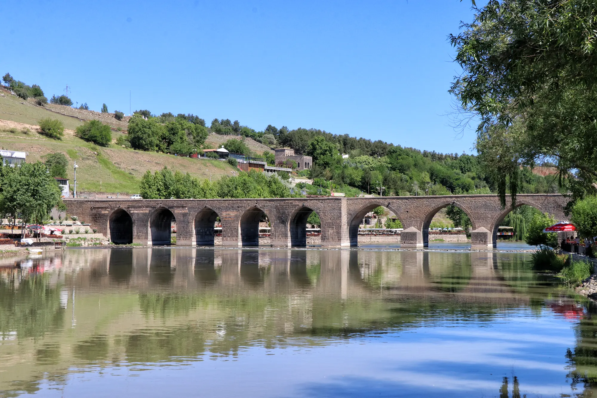 Diyarbakır, Turkije - Dicle Brug