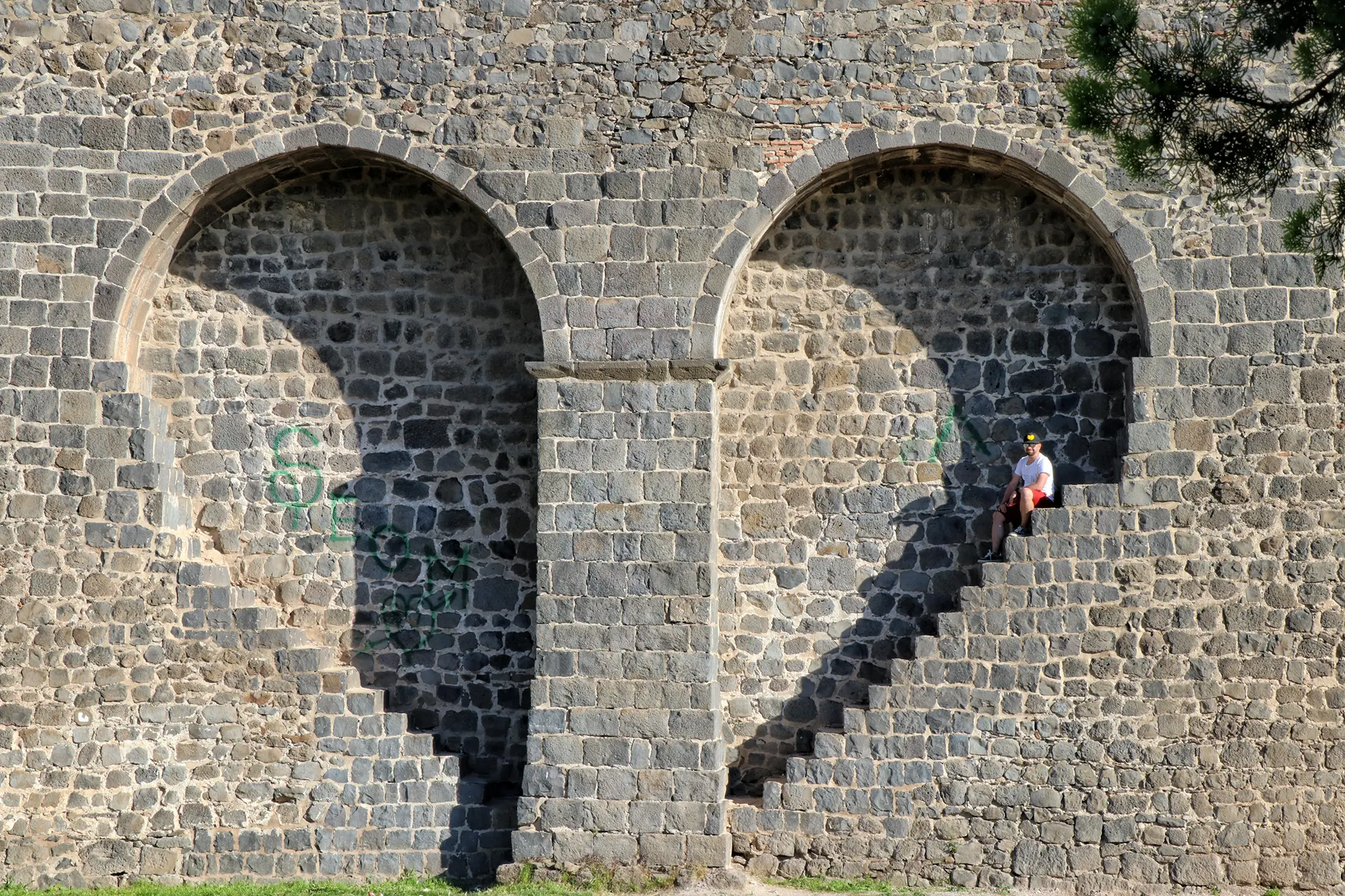 Diyarbakır, Turkije - Stadsmuur