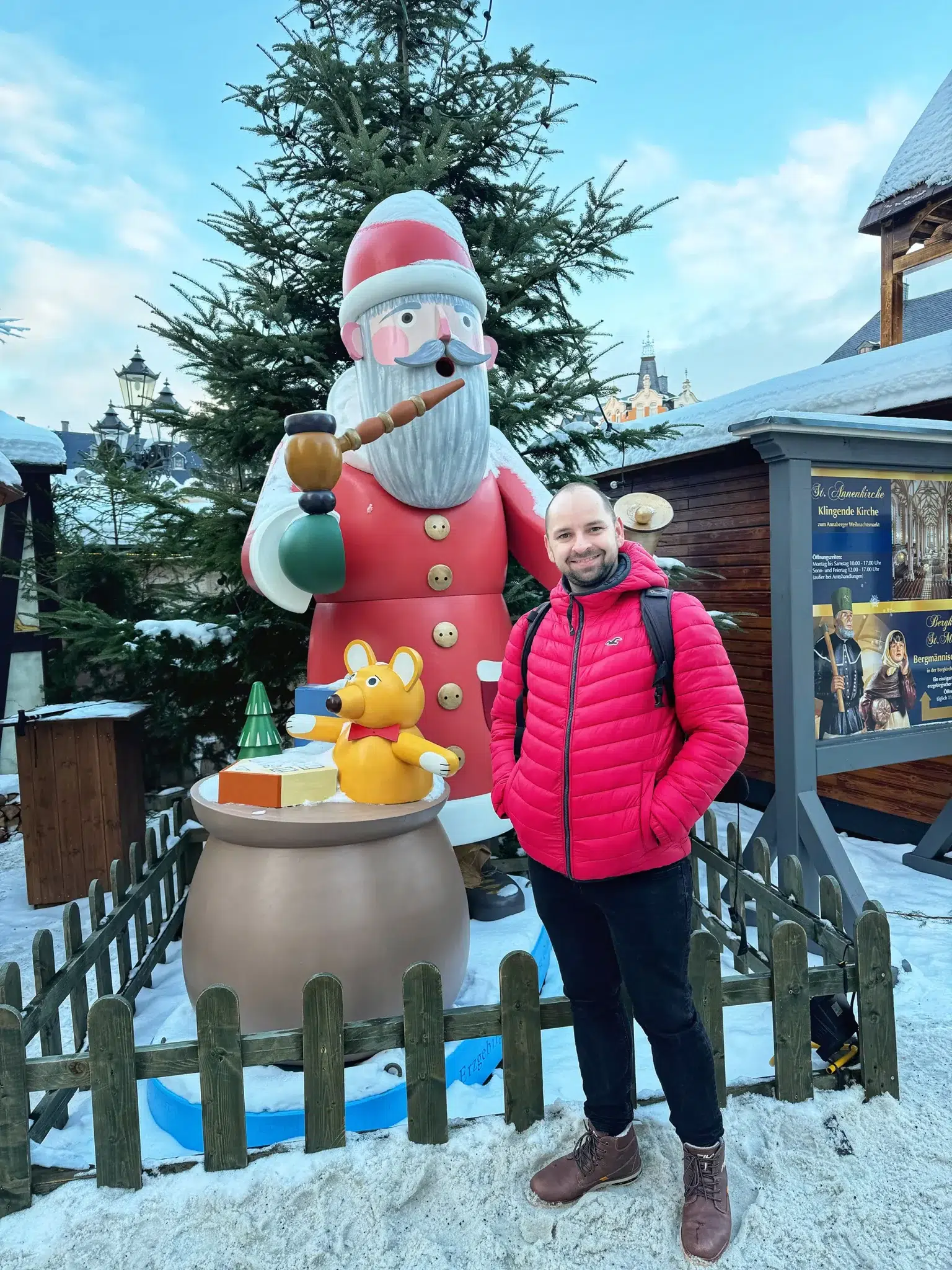 Ertsgebergte, Duitsland - Annaberger Weihnachtsmarkt