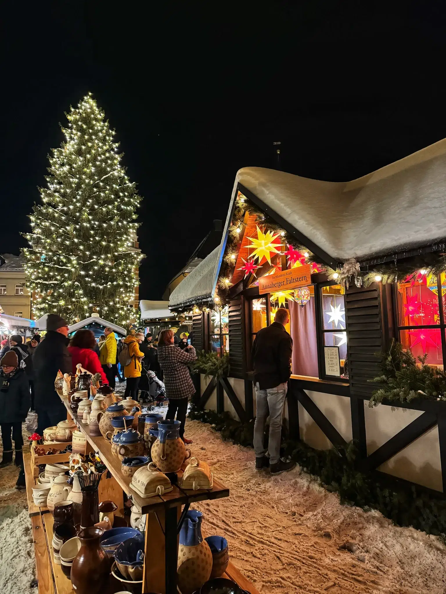 Ertsgebergte, Duitsland - Annaberger Weihnachtsmarkt