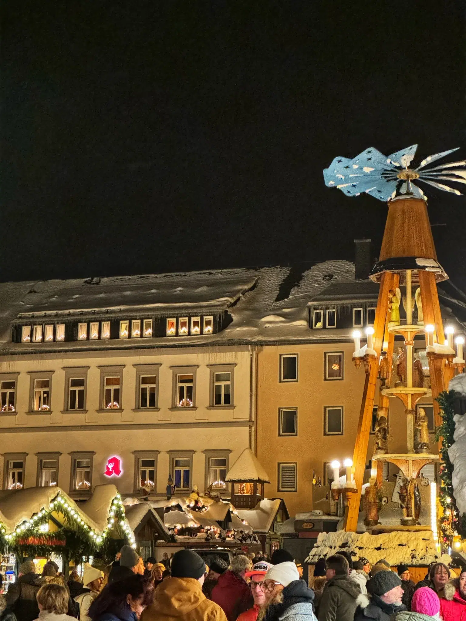 Ertsgebergte, Duitsland - Annaberger Weihnachtsmarkt