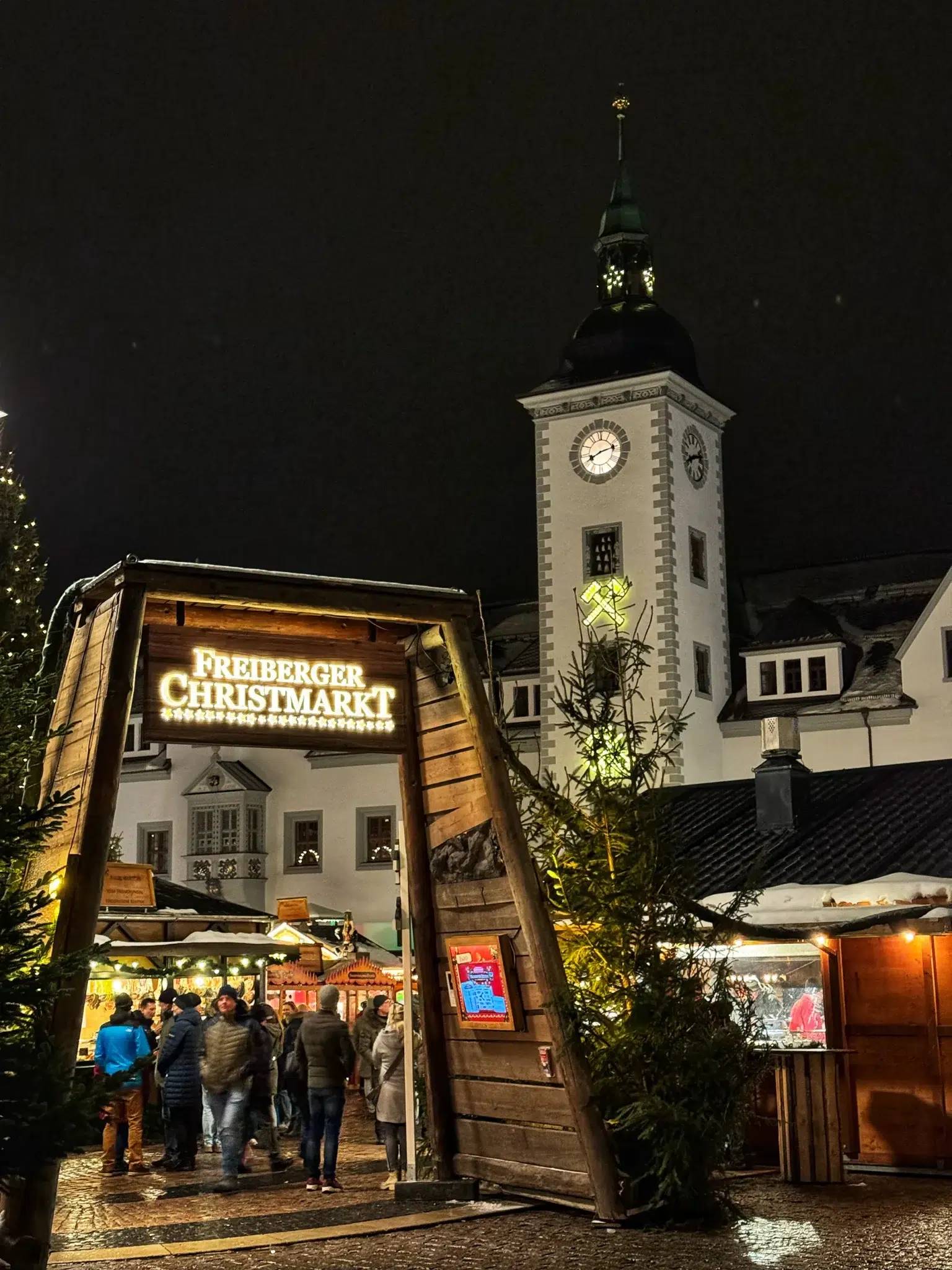 Ertsgebergte, Duitsland - Freiberger Christmarkt