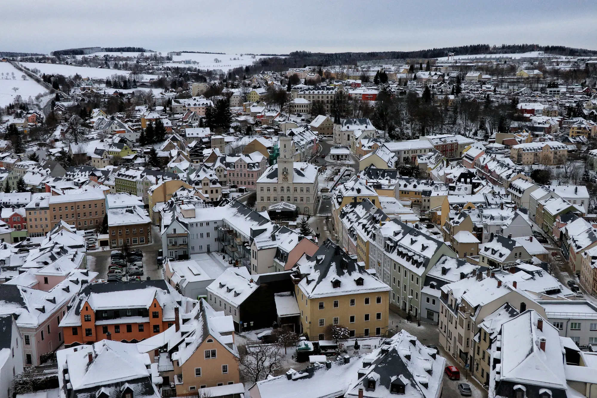 Ertsgebergte, Duitsland - Schneeberg