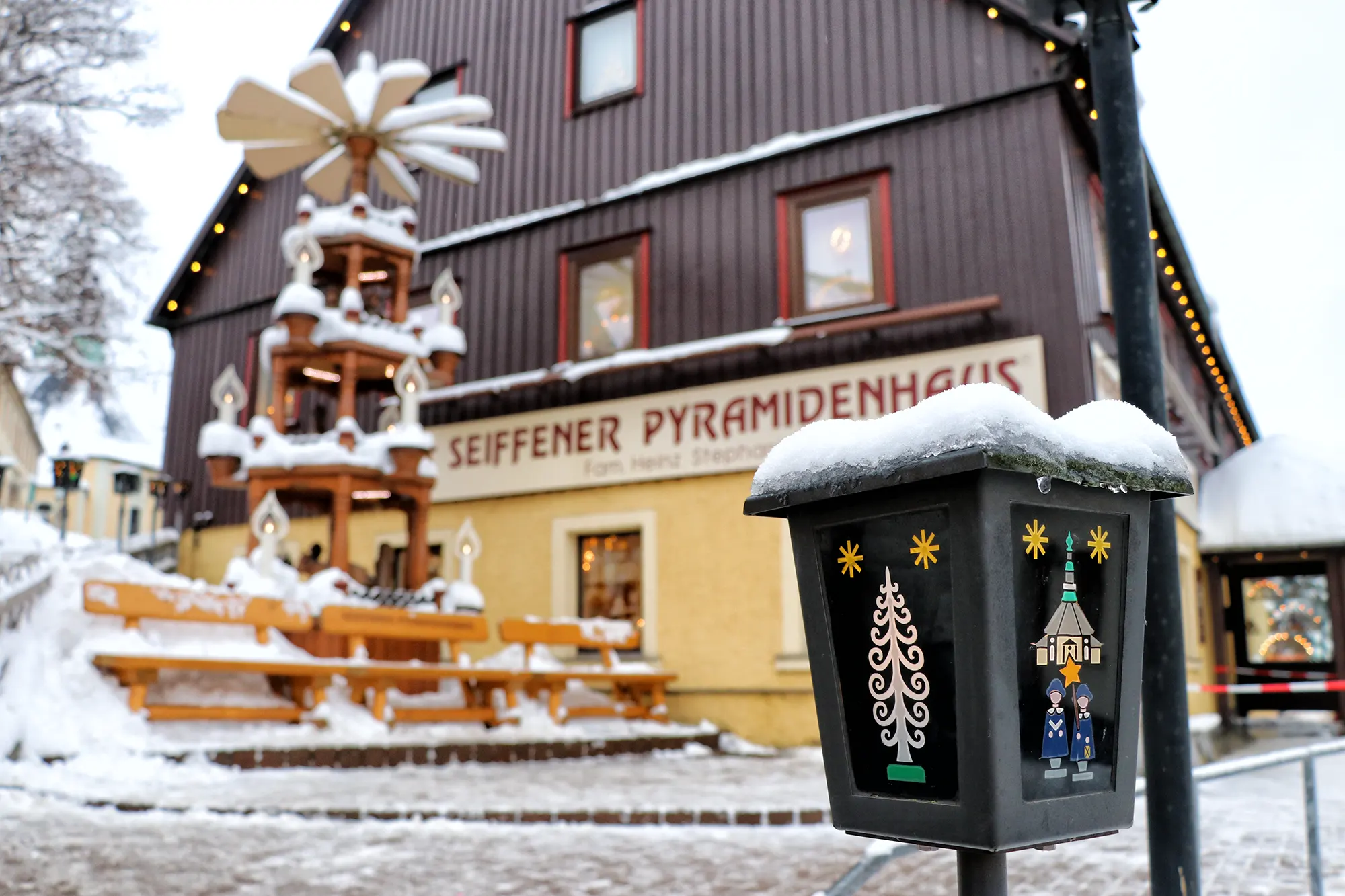 Ertsgebergte, Duitsland - Seiffener Weihnachtsmarkt