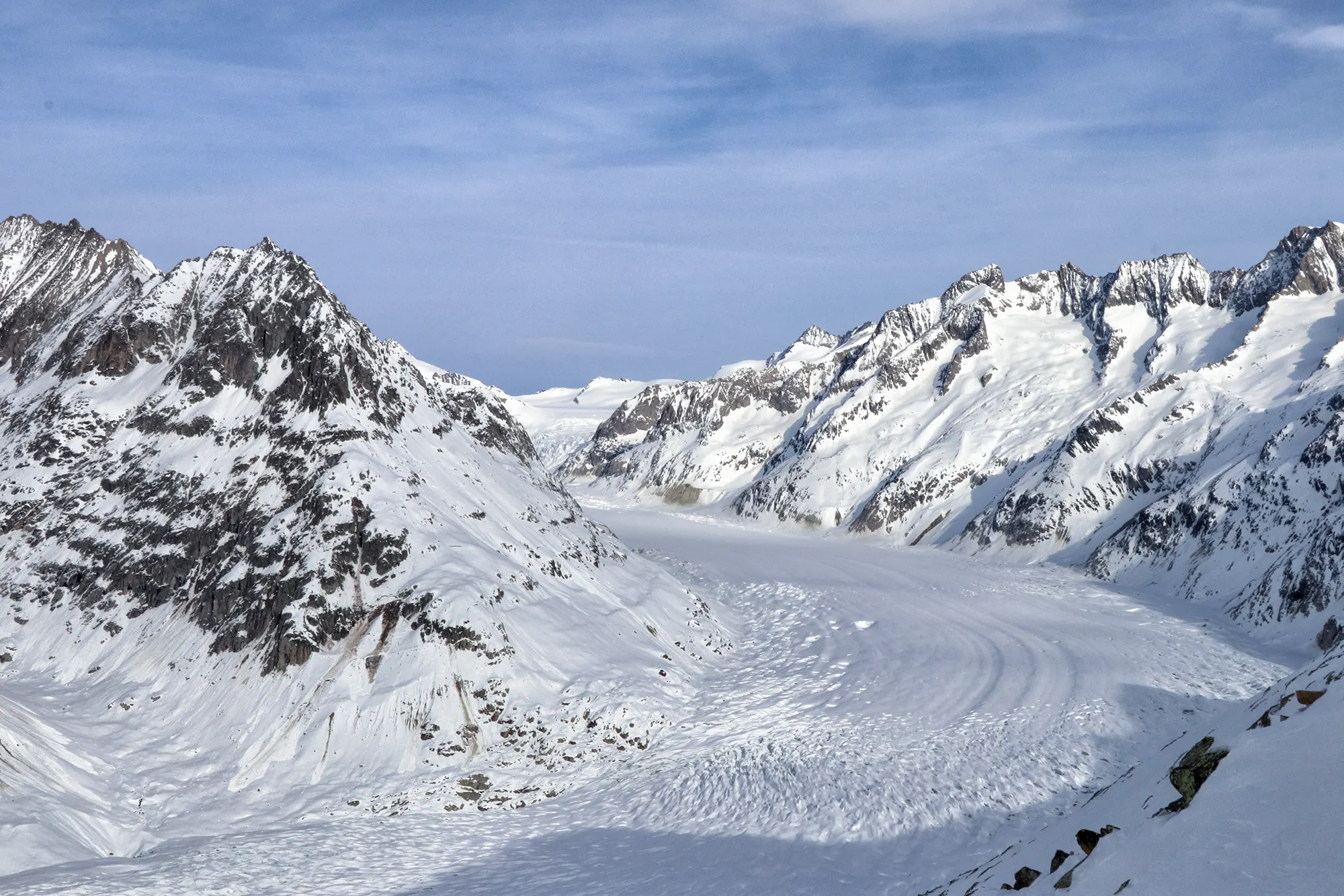 Aletsch Arena, Zwitserland - Aletschgletsjer