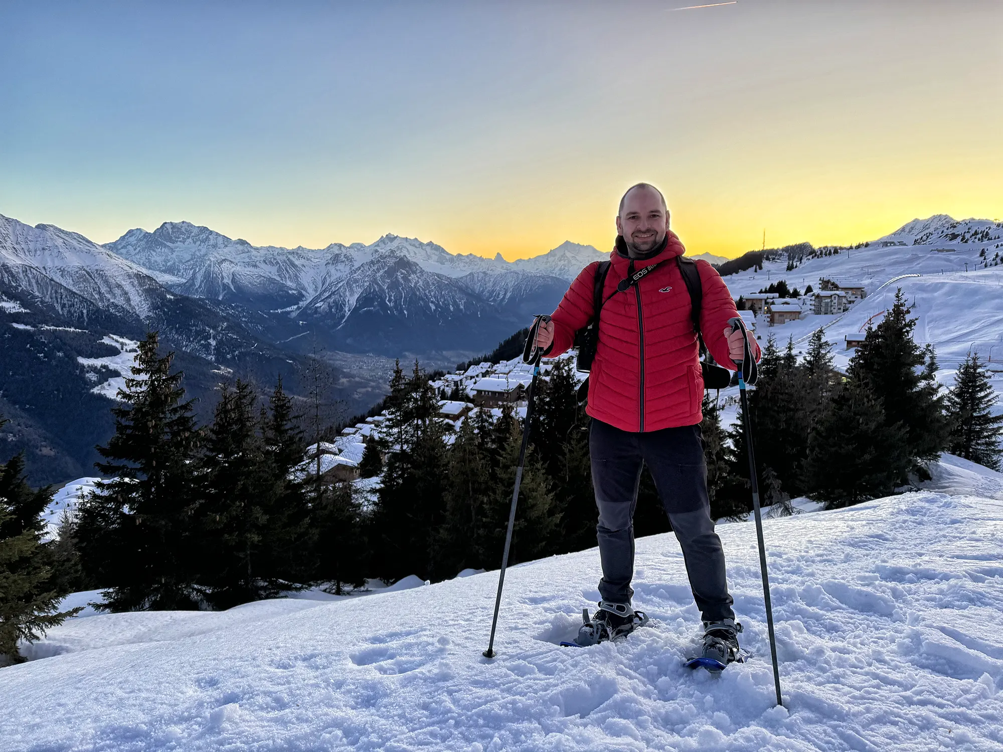 Aletsch Arena, Zwitserland - Sneeuwschoenwandelen