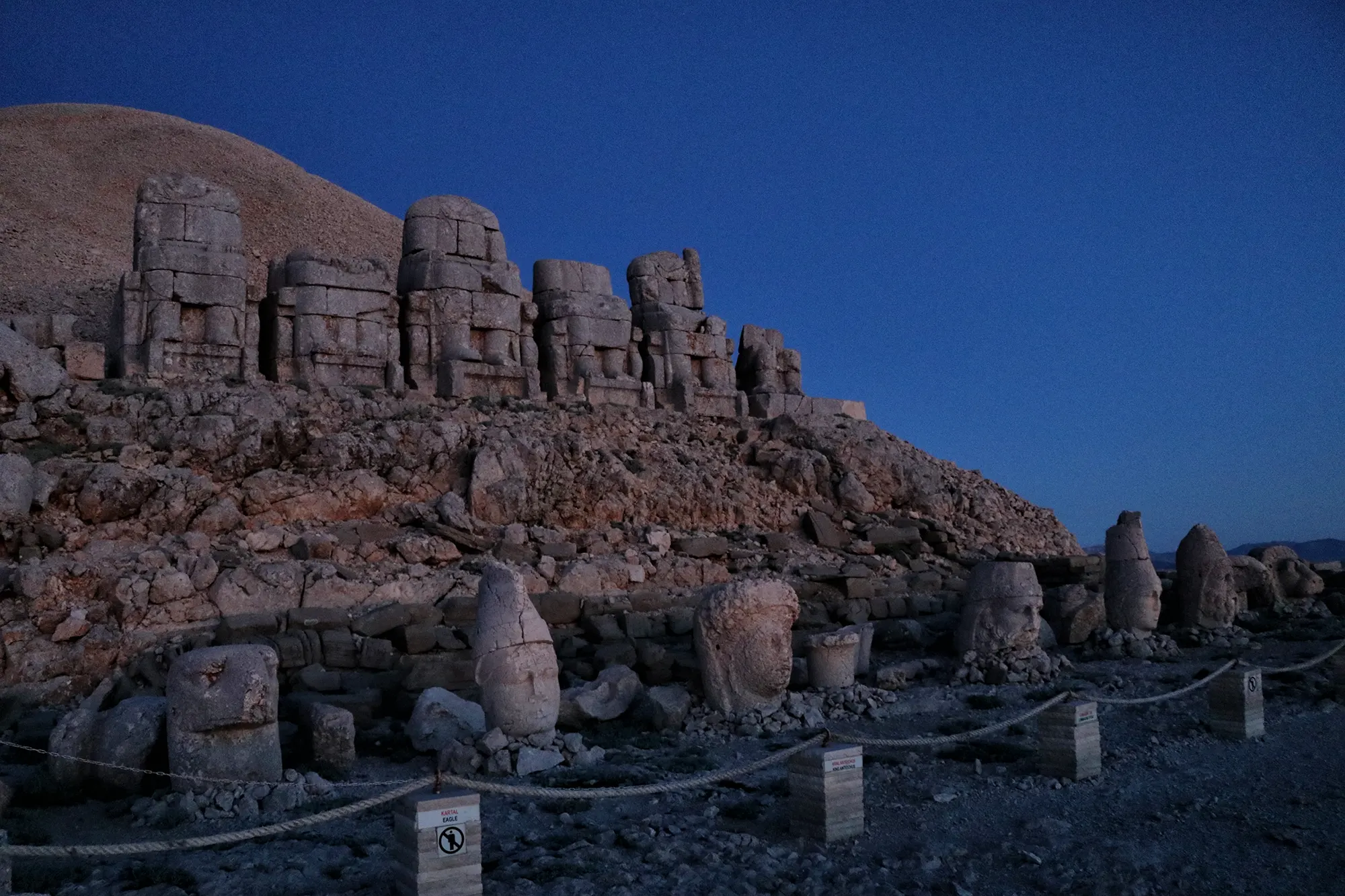 Berg Nemrut, Turkije