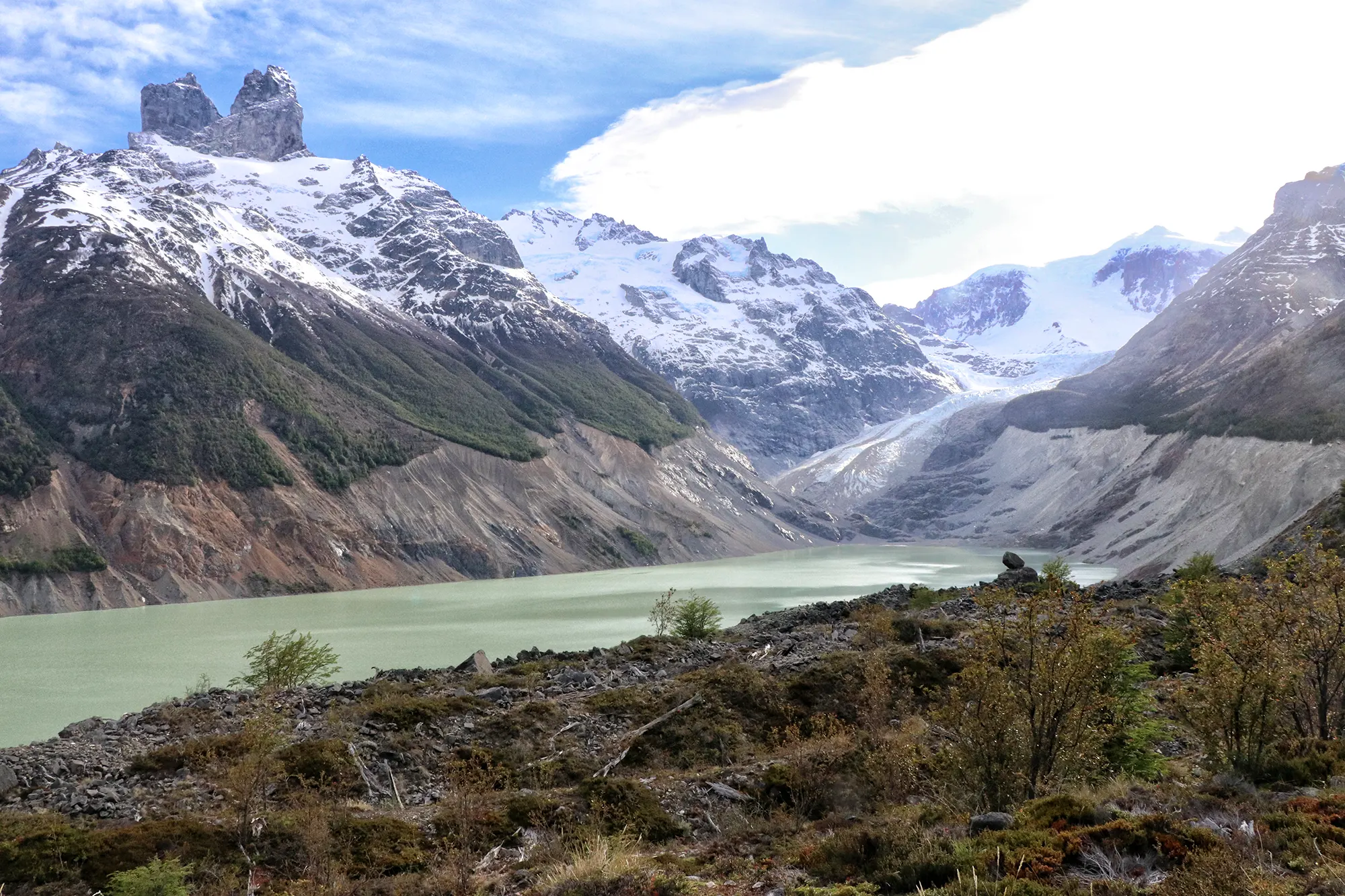 Glaciar Calluqueo, Chili