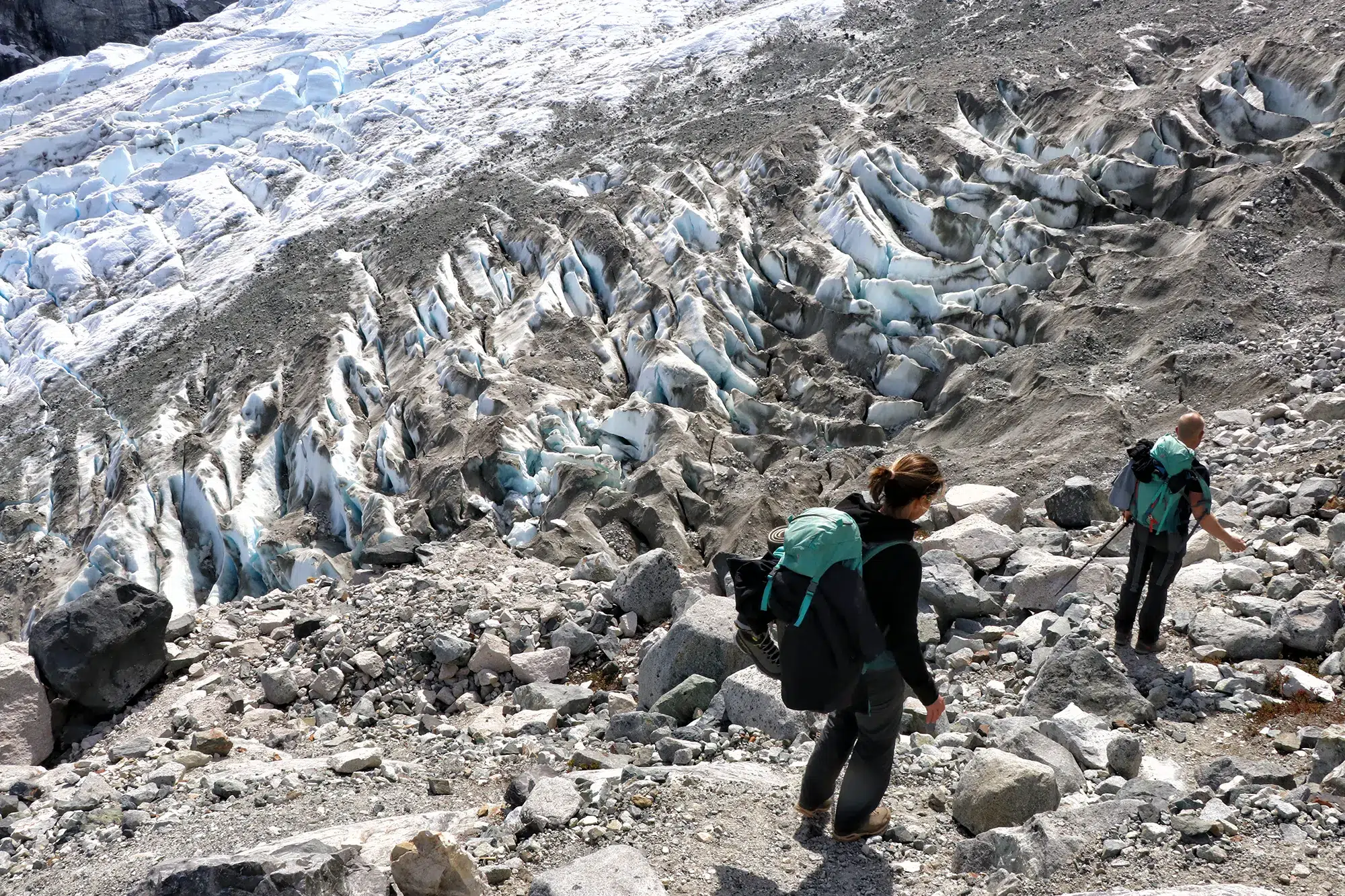 Glaciar Calluqueo, Chili