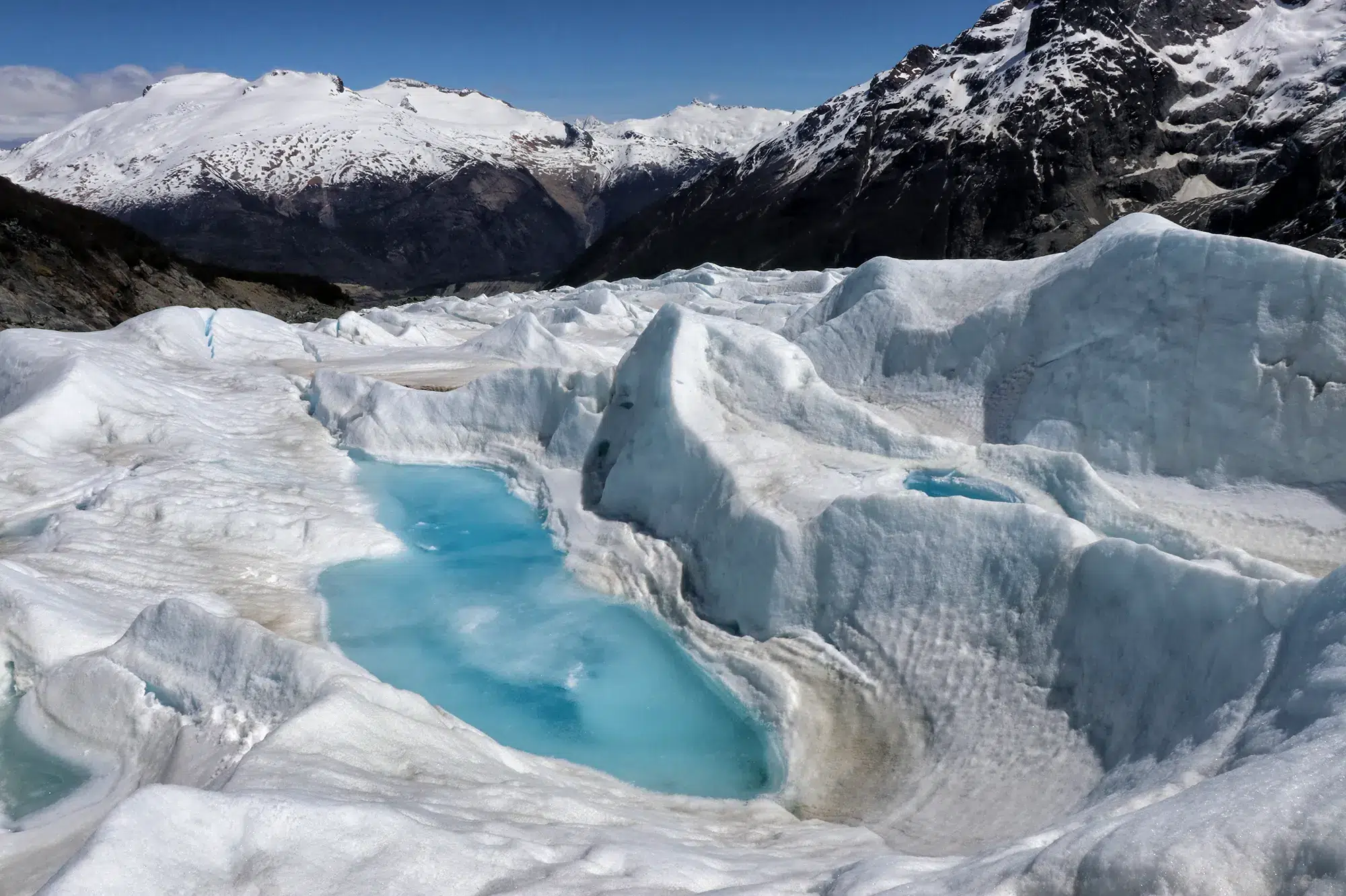 Glaciar Calluqueo, Chili