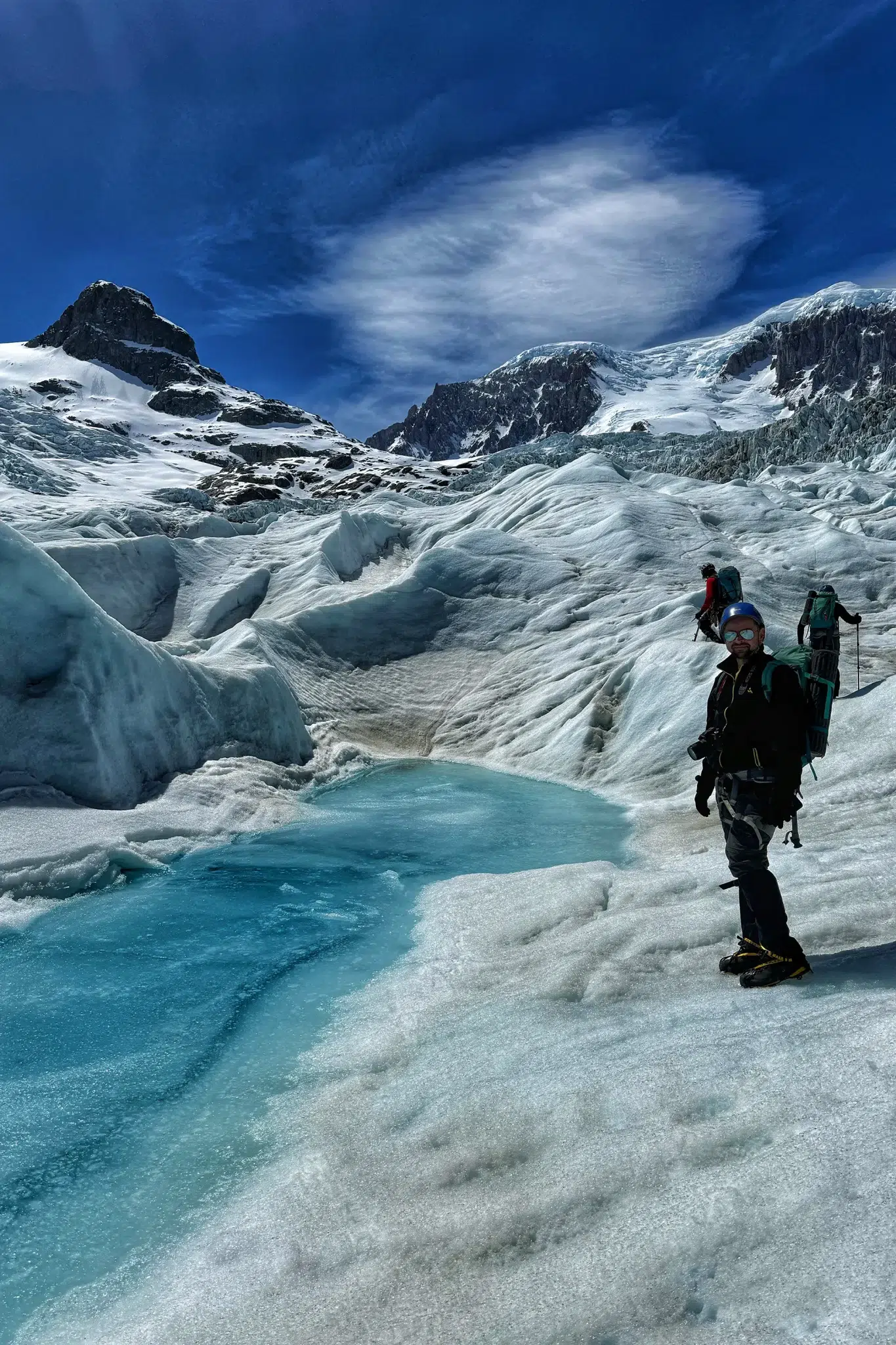 Glaciar Calluqueo, Chili