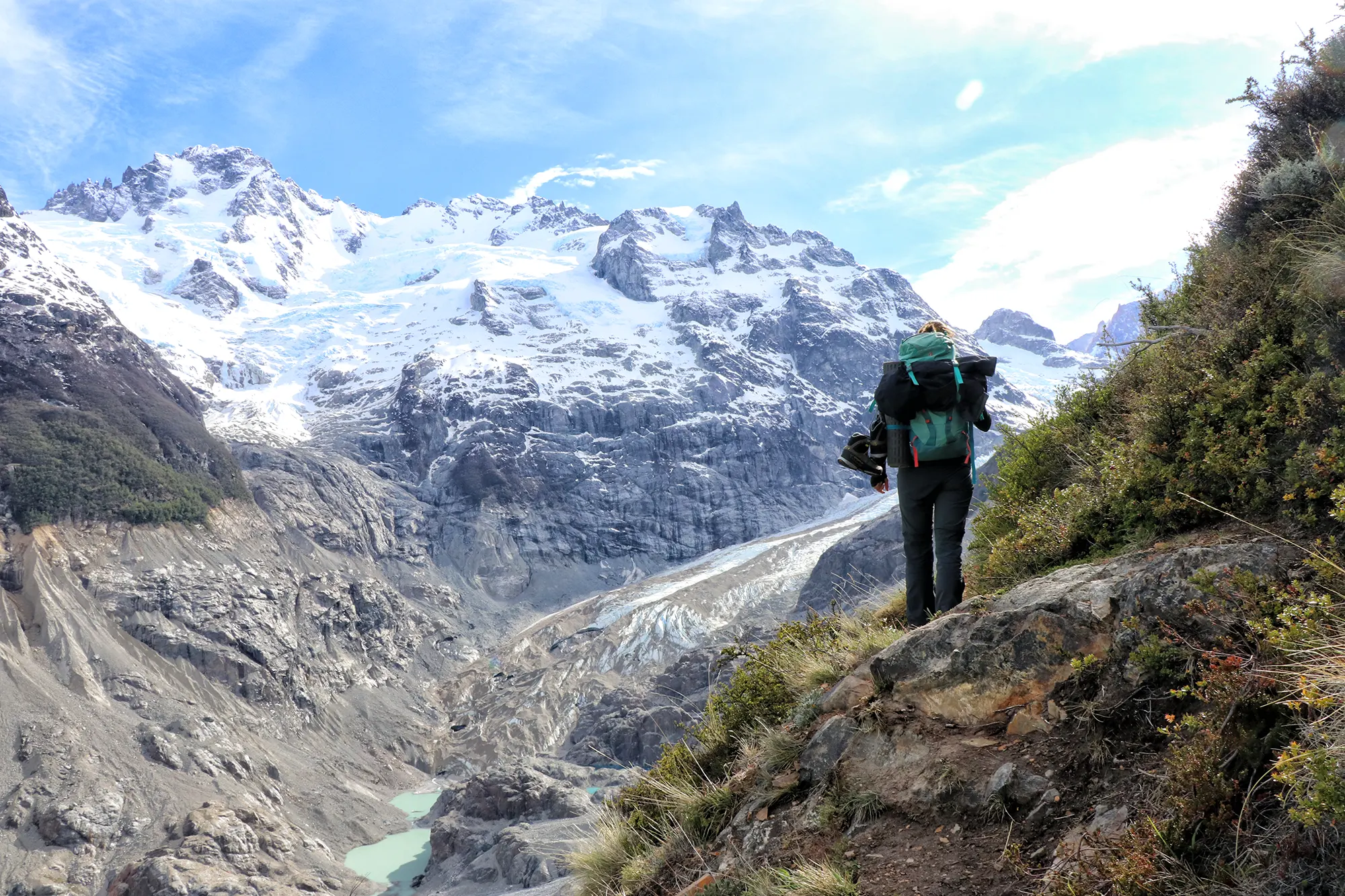 Glaciar Calluqueo, Chili