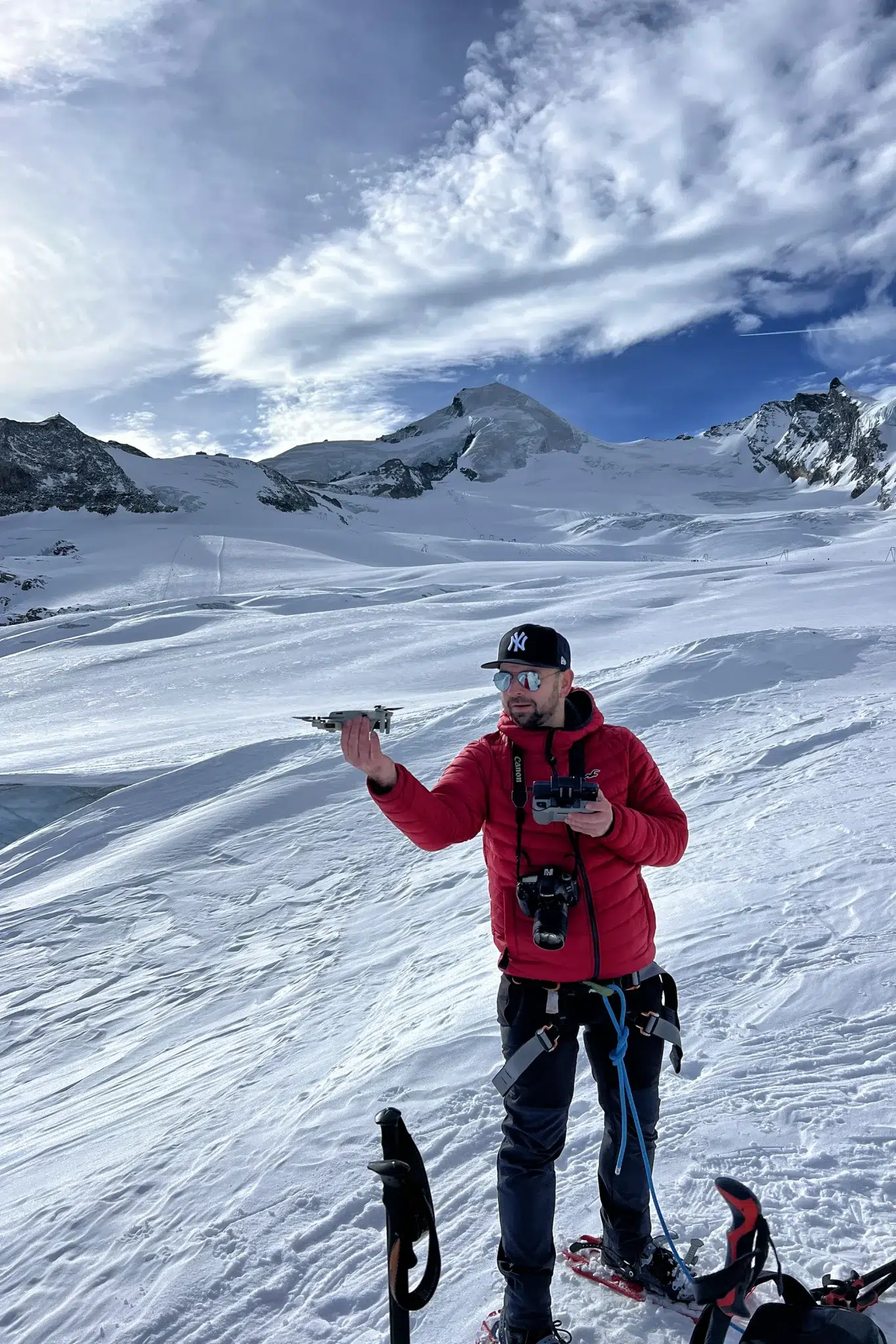 Gletsjer hike in Saas-Fee - Feegletsjer, Zwitserland