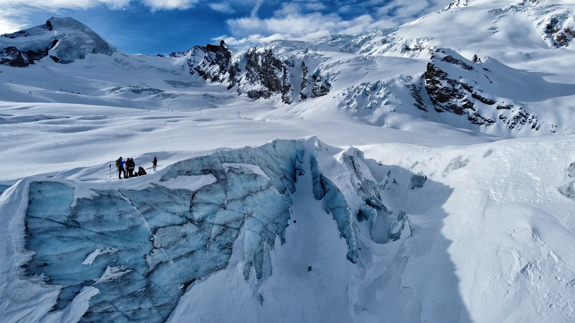 Gletsjer hike in Saas-Fee - Feegletsjer, Zwitserland