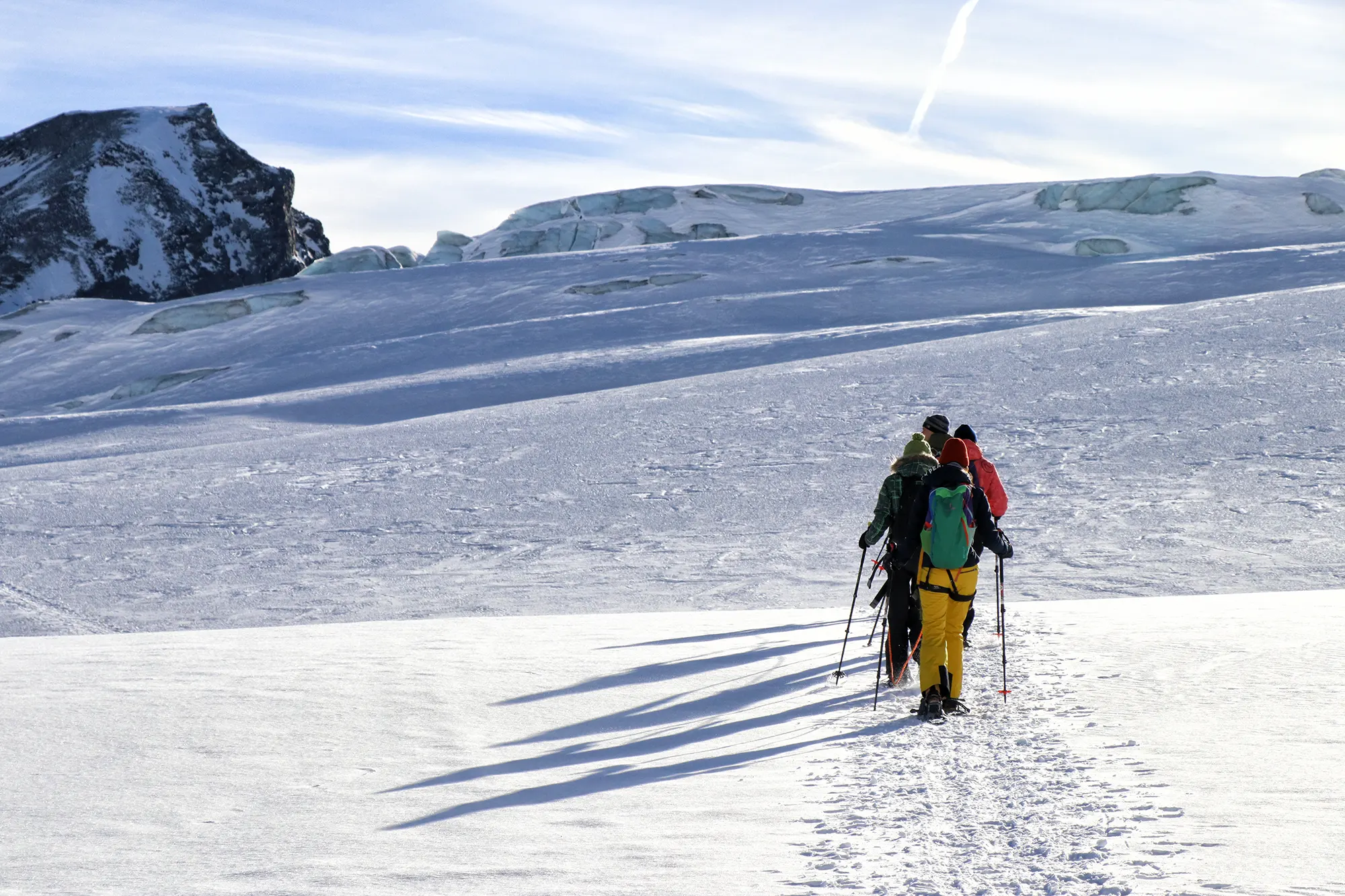 Gletsjer hike in Saas-Fee - Feegletsjer, Zwitserland