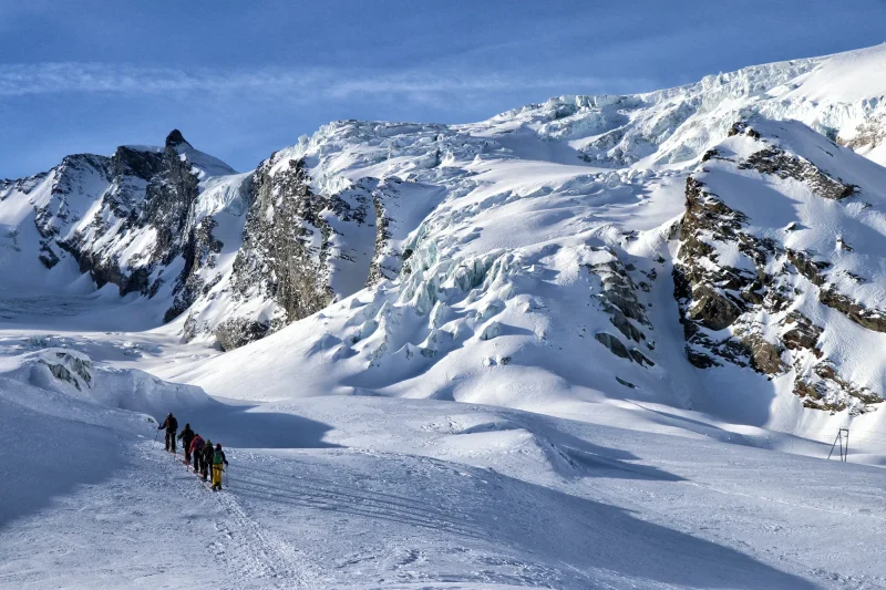 Gletsjer hike in Saas-Fee - Feegletsjer, Zwitserland