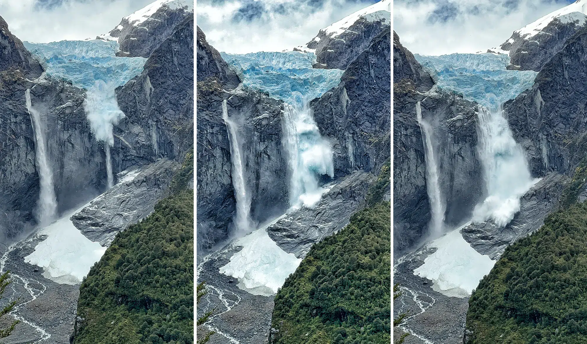 Ventisquero Colgante in het Parque Nacional Queulat, Chili