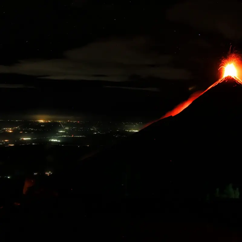 Volcán Acatenango hike in Guatemala