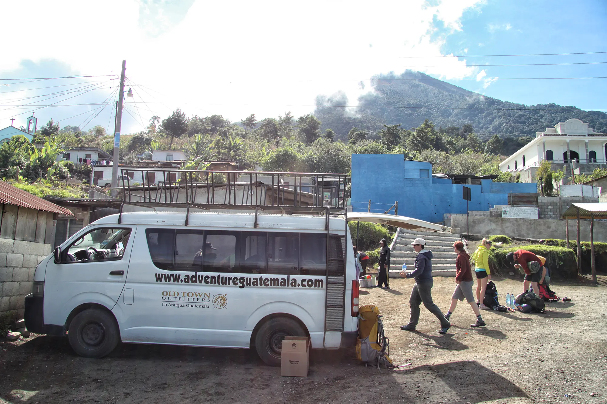 Volcán Acatenango hike in Guatemala