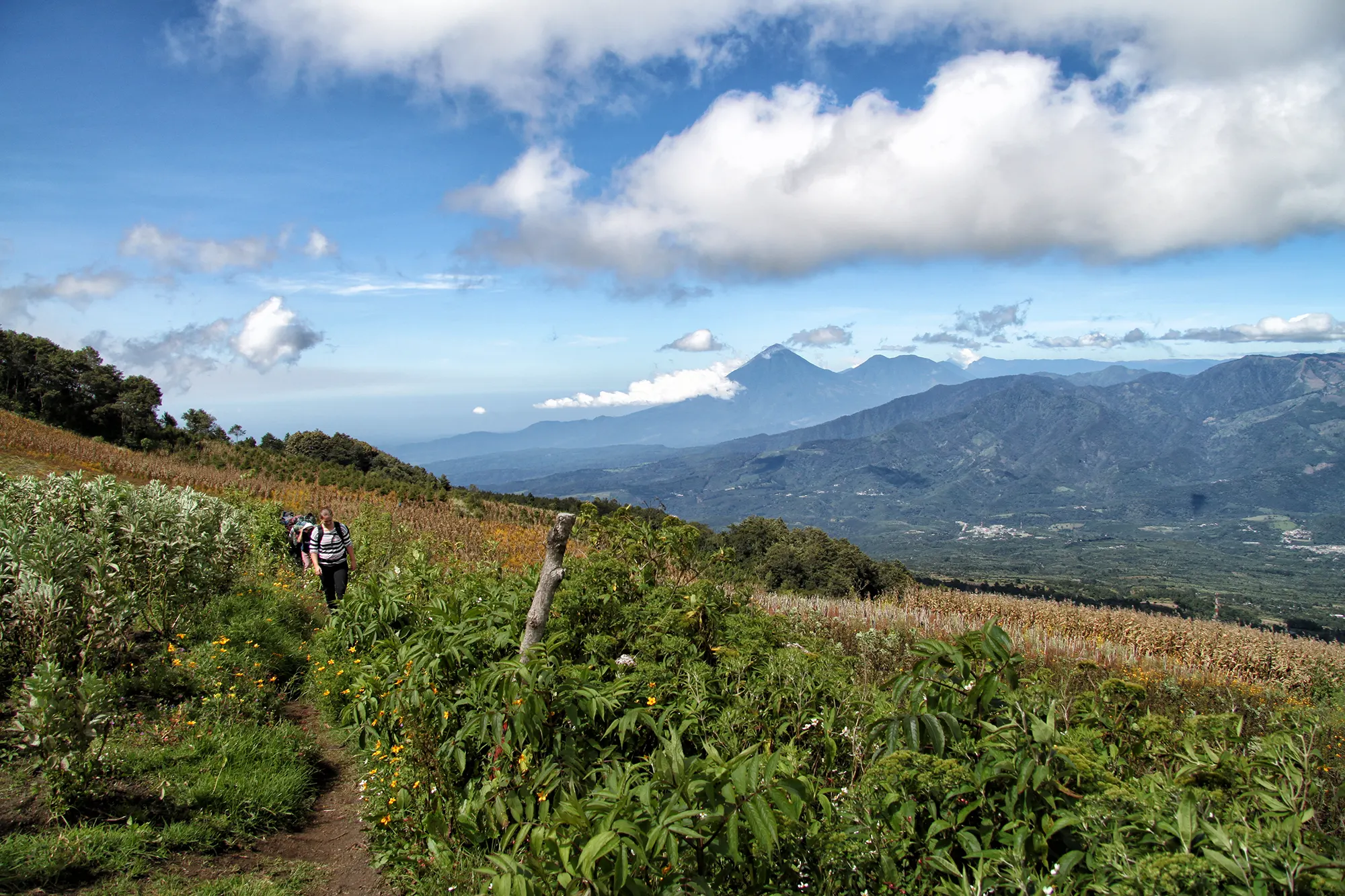 Volcán Acatenango hike in Guatemala