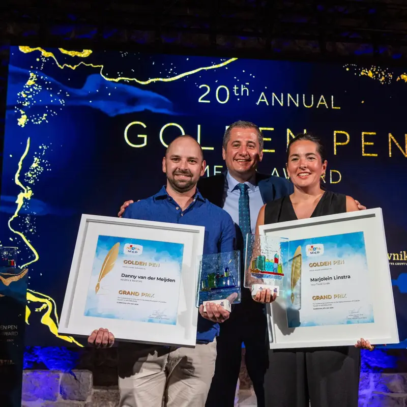 Golden Pen Award 2024 in Dubrovnik, Kroatië