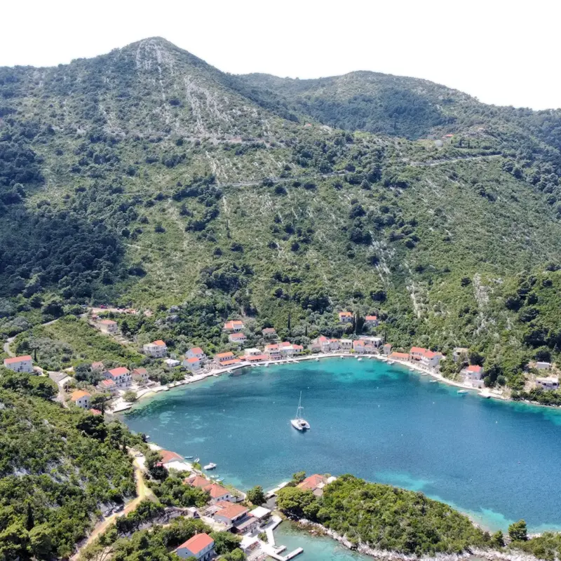 Mljet, rust en natuur