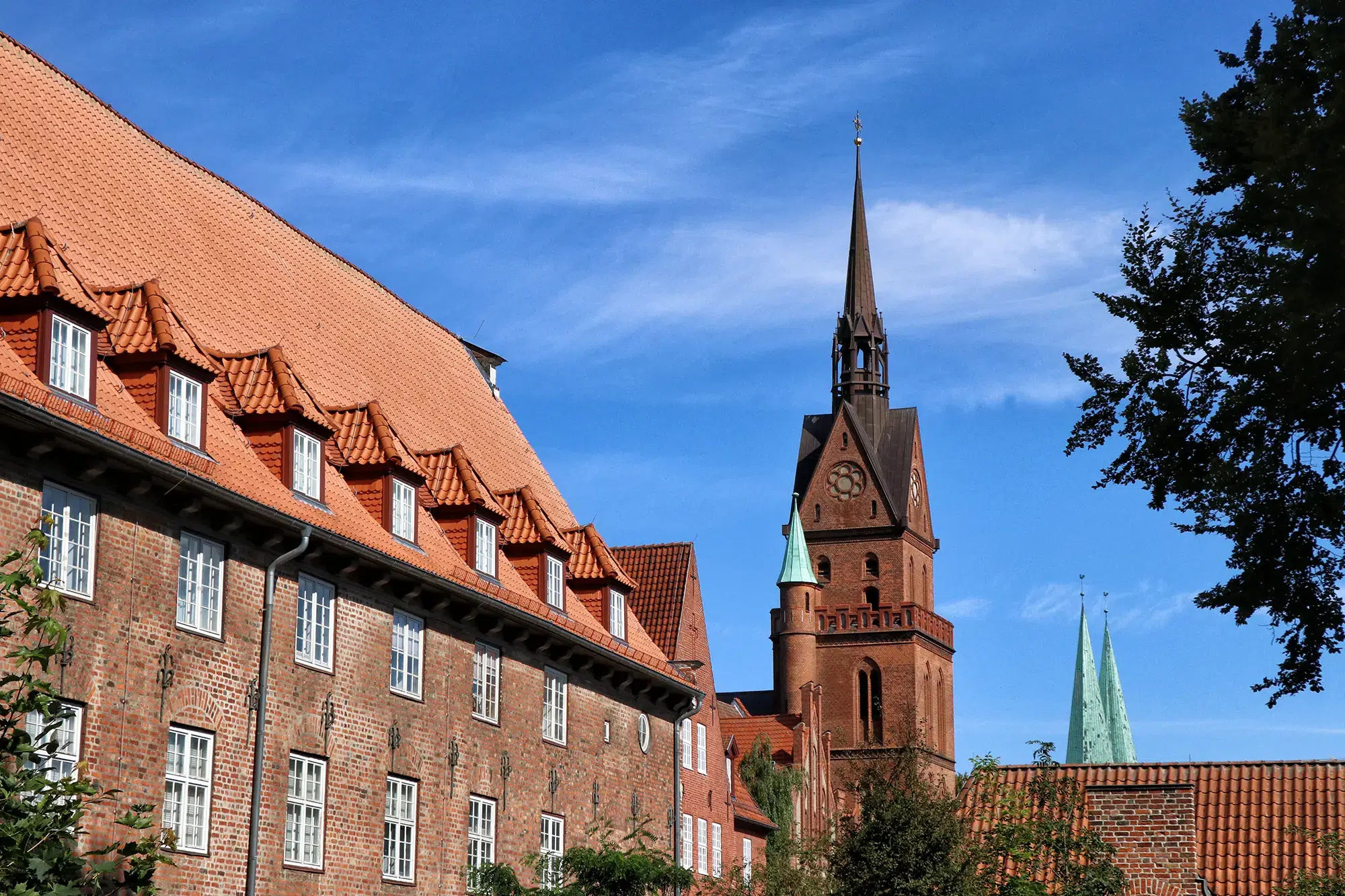 Lübeck, Duitsland - Herz Jezu Kirche