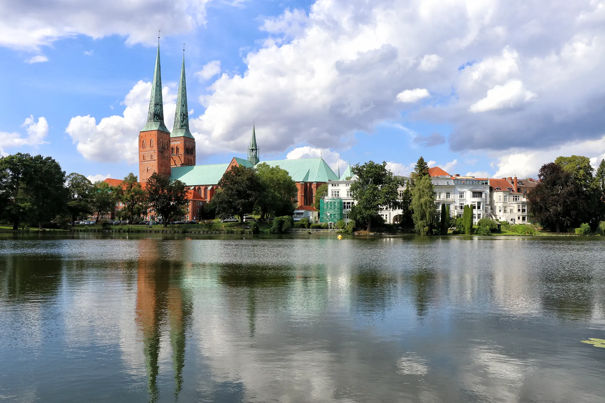 Lübeck, Duitsland - St. Aegidien Kirche