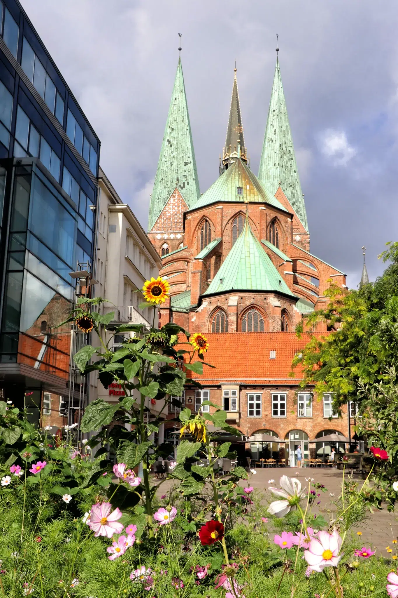 Lübeck, Duitsland - St. Marienkirche