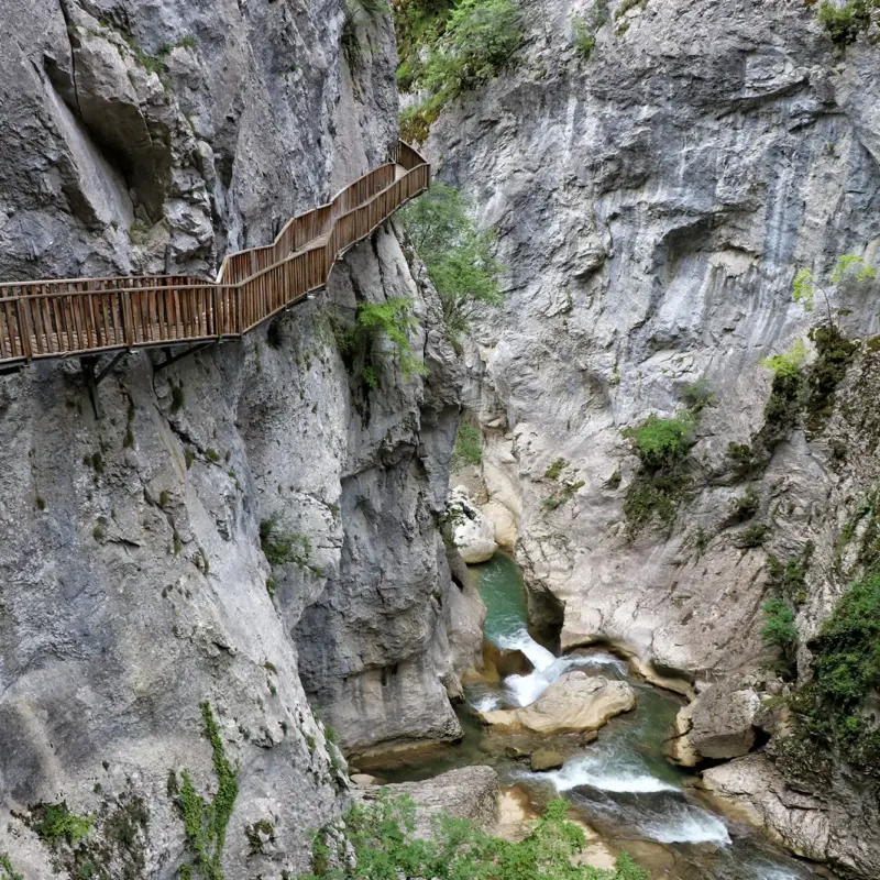 Wandelen door de Horma Canyon