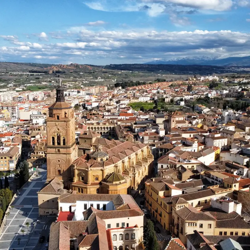 Guadix, stad van de grotwoningen in Andalusië