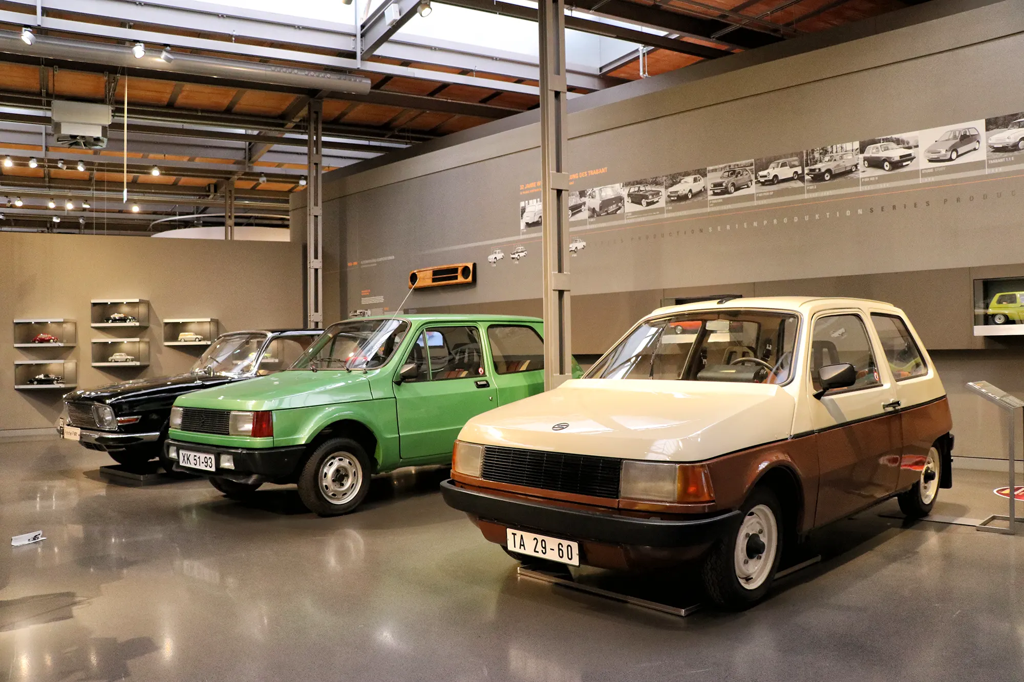 Prototypes van de Trabant - August Horch Museum, Zwickau