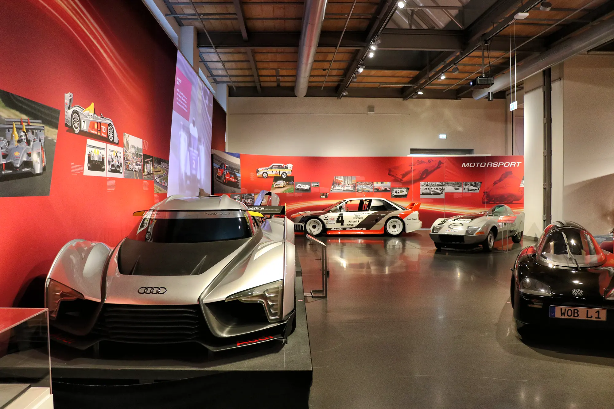 Moderne auto's uit Zwickau - August Horch Museum, Zwickau