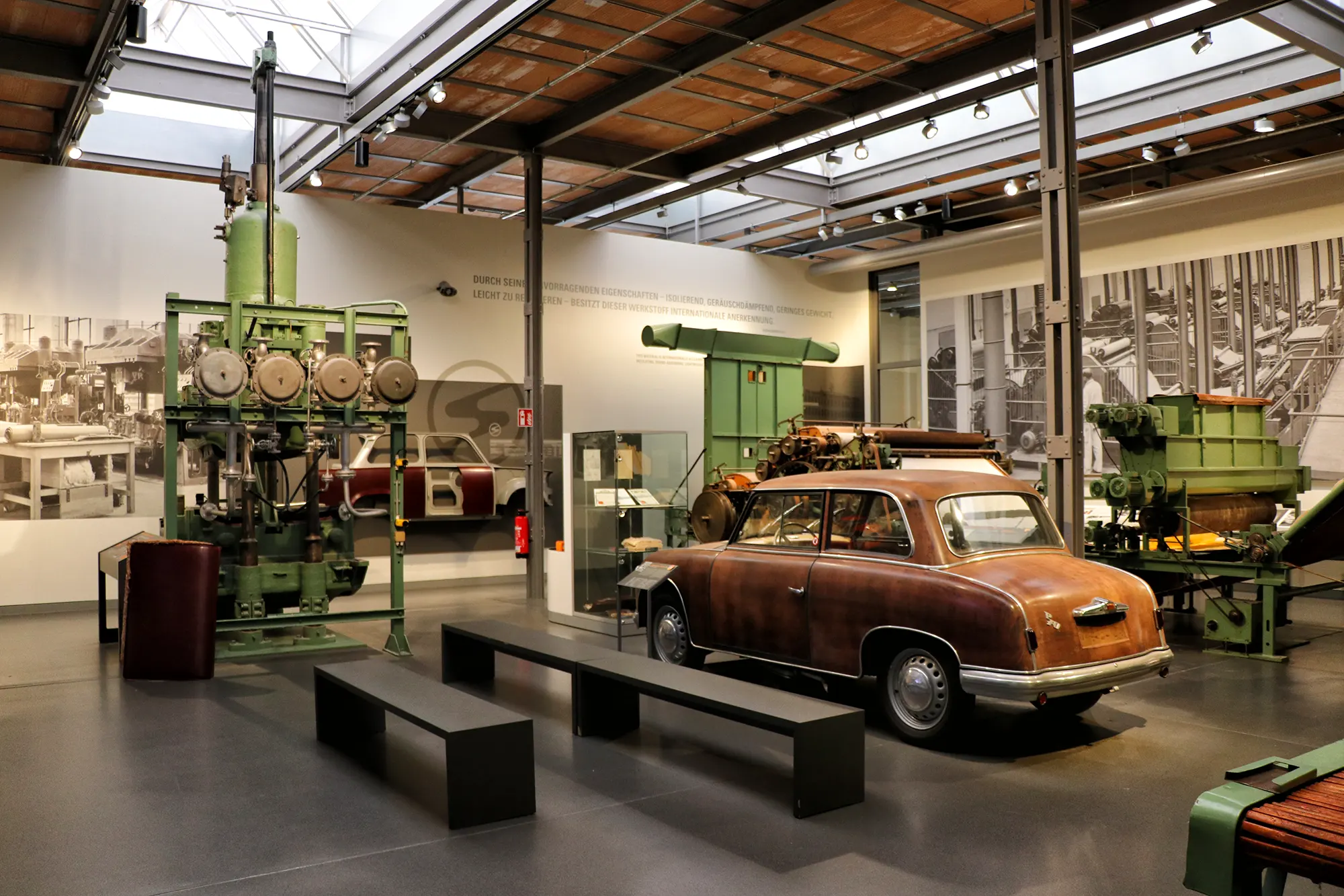 Originele machines van VEB Sachsenring - August Horch Museum, Zwickau