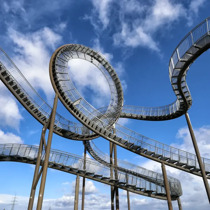 Tiger & Turtle - Industrieel erfgoed in Duisburg